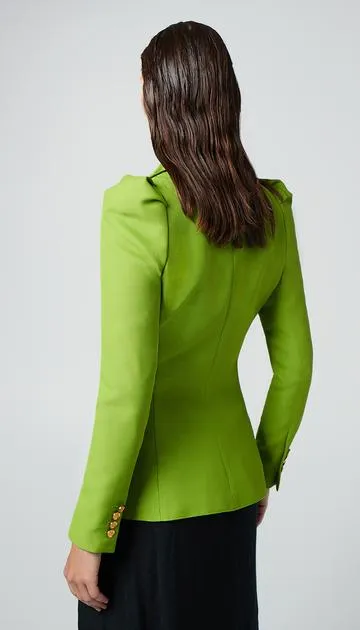 BOX PLEAT BLAZER