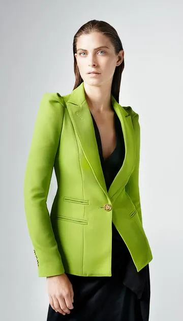 BOX PLEAT BLAZER