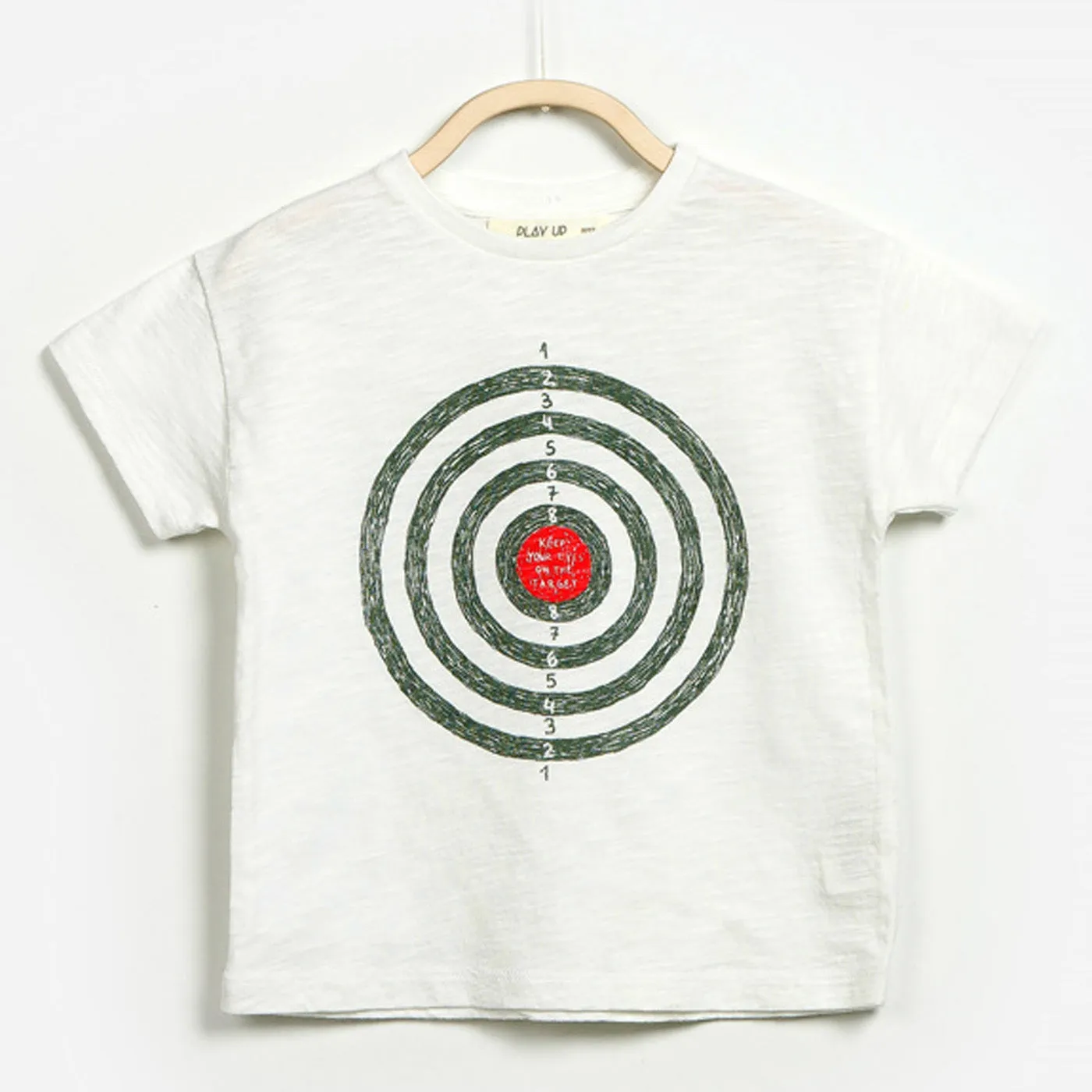 Boys Target Print T-Shirt