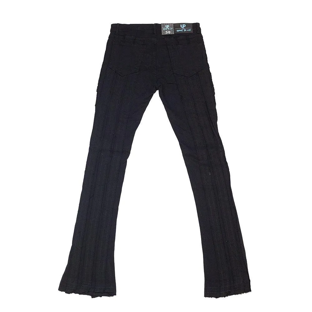 BTS.STACKED.DENIM (JET BLACK)