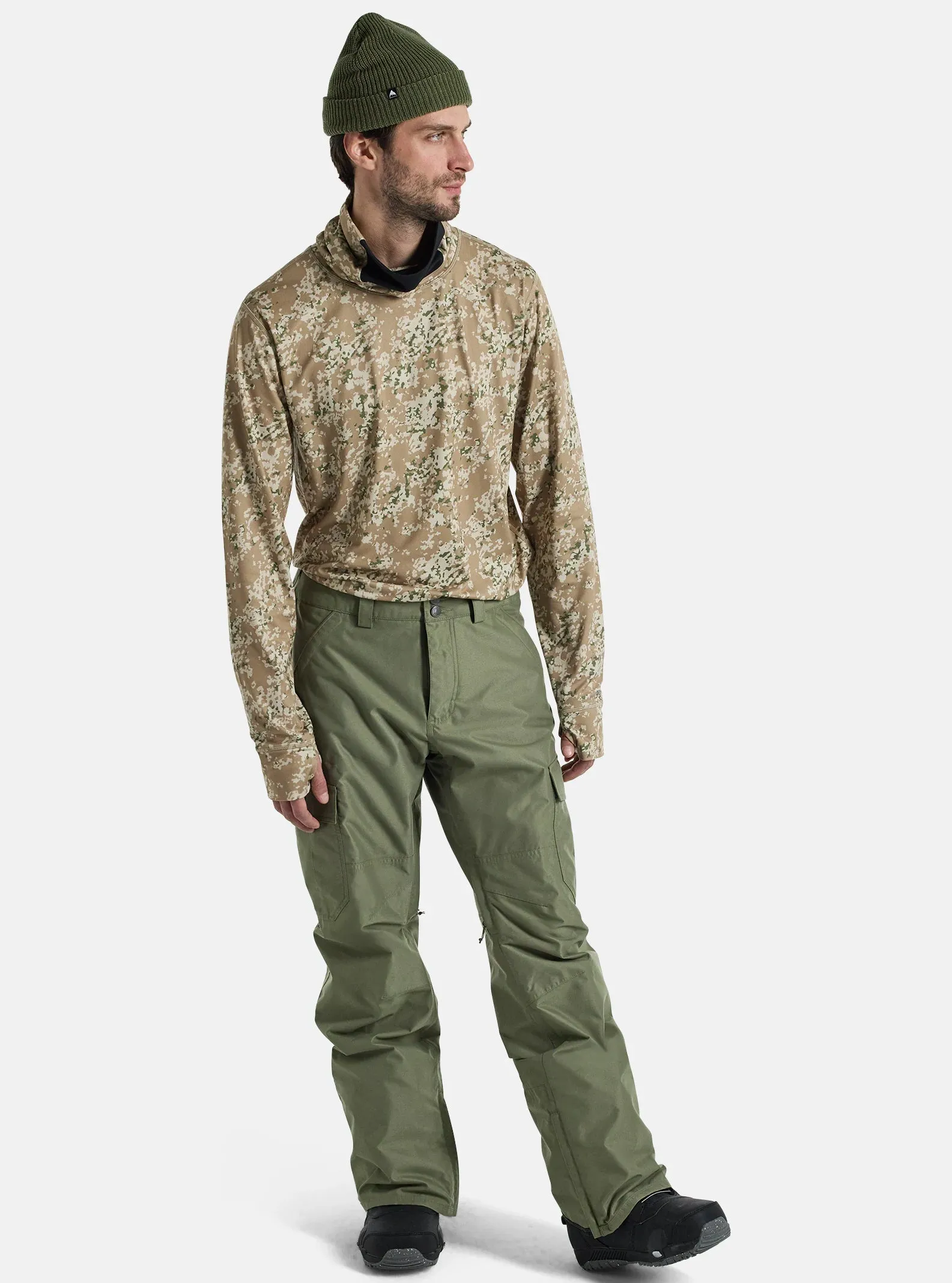 Burton Cargo Pants Mens 2025 Forest Moss