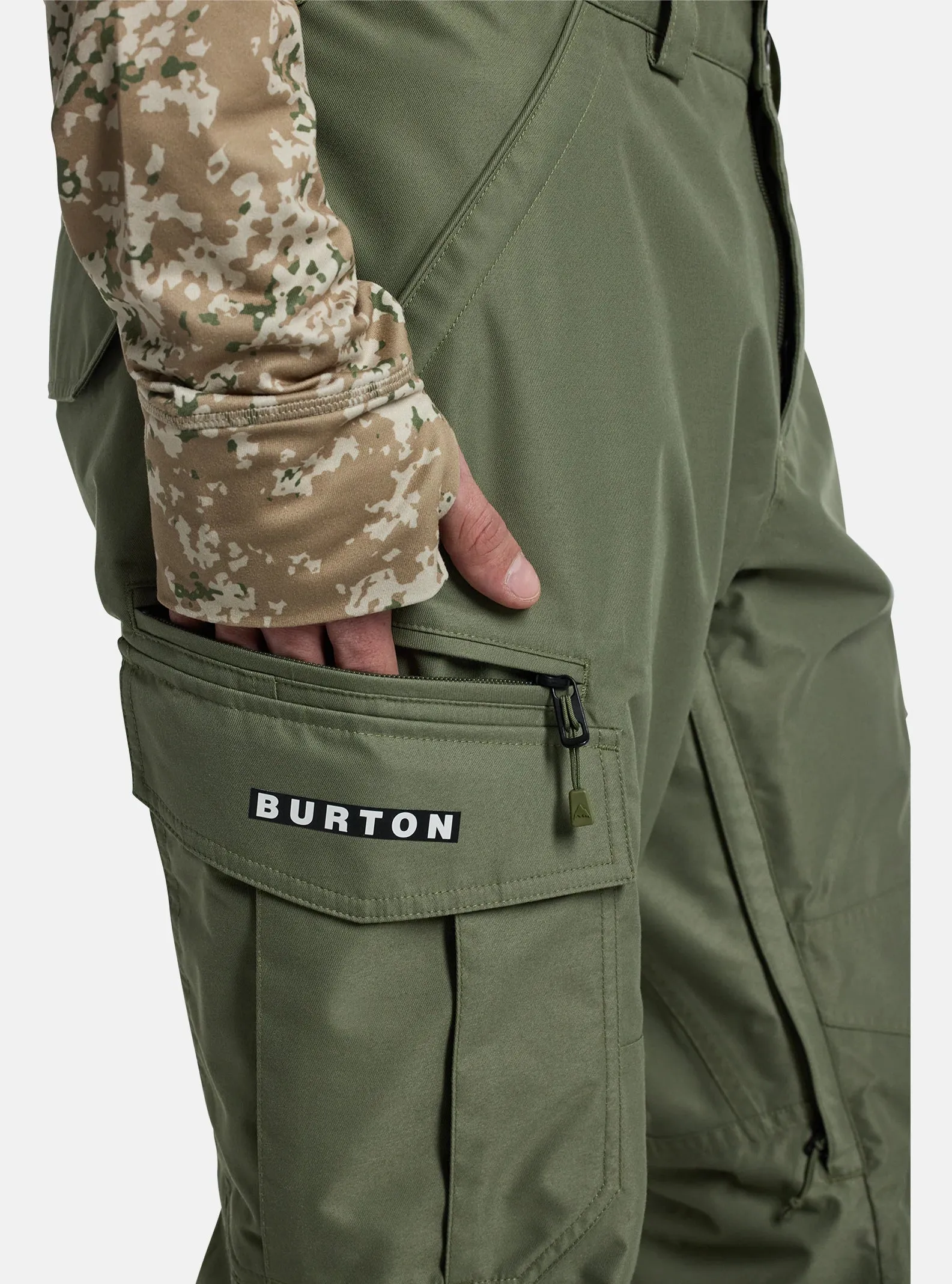 Burton Cargo Pants Mens 2025 Forest Moss