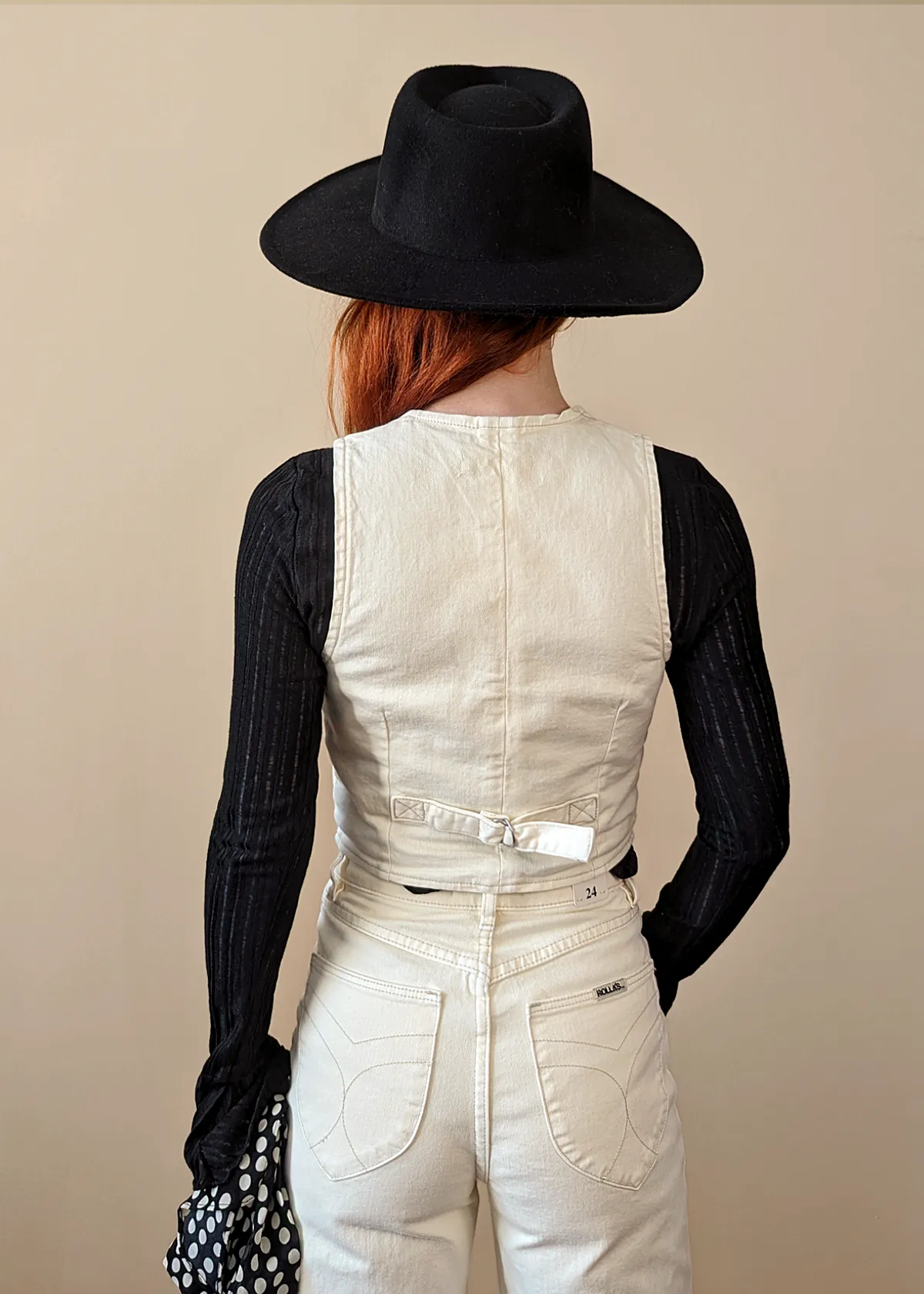 Buttercream Denim Dallas Vest