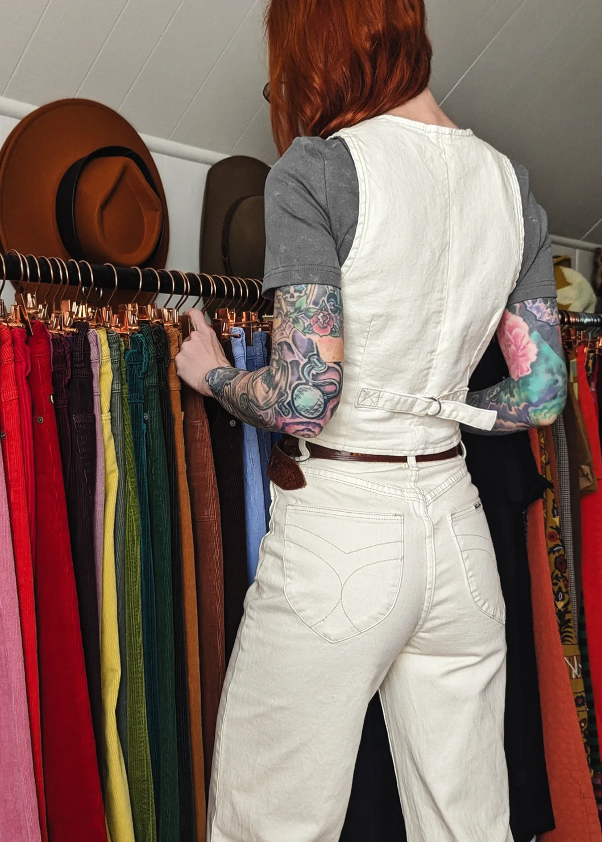 Buttercream Denim Dallas Vest