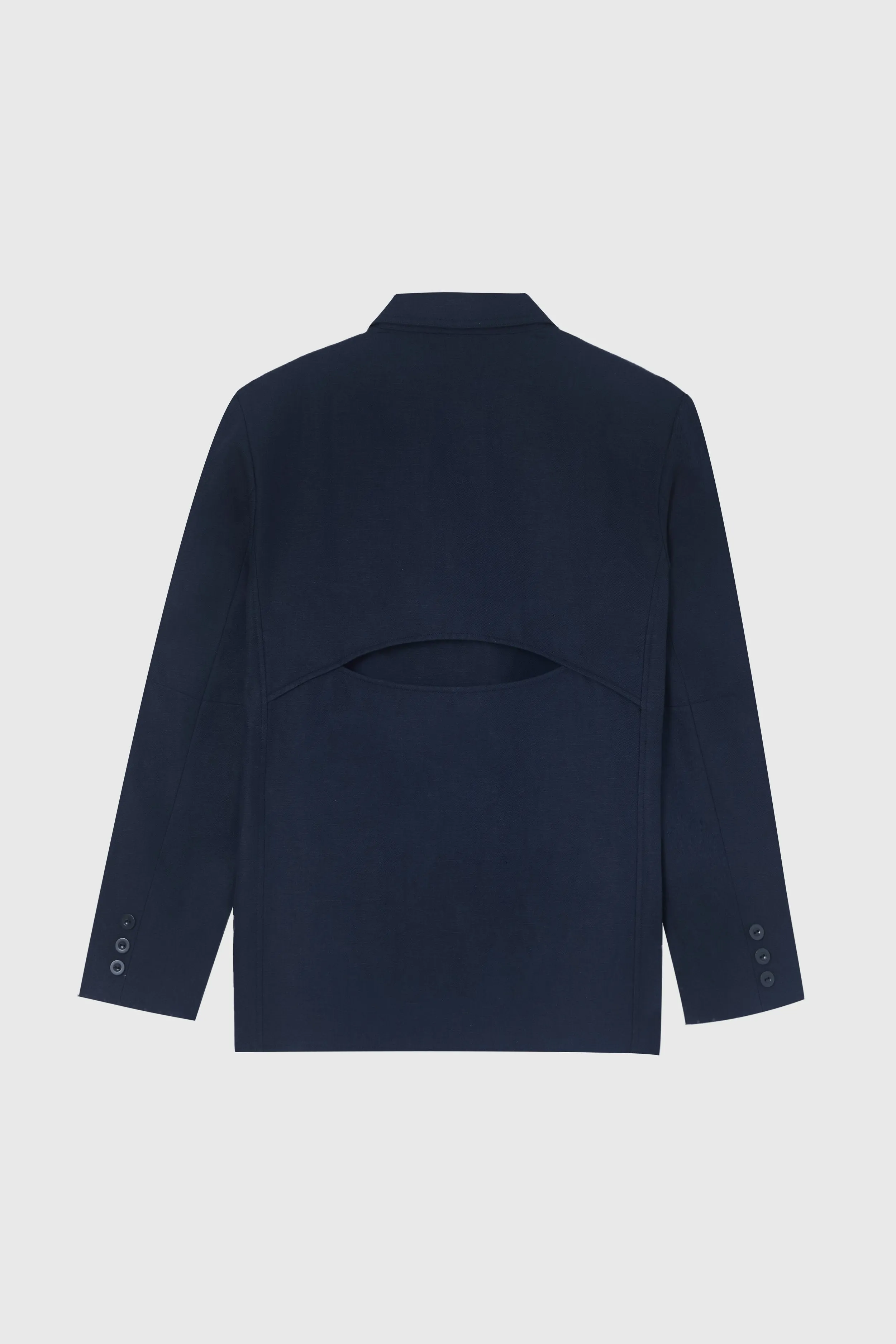 by DOE - Linen Spliced Blazer