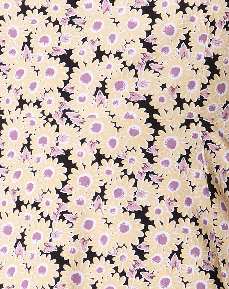 Calia Dress in Daisy Day Dream Cream