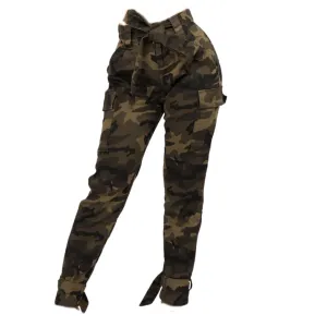 Camo Jogger Ankle Tie - Green Camouflage