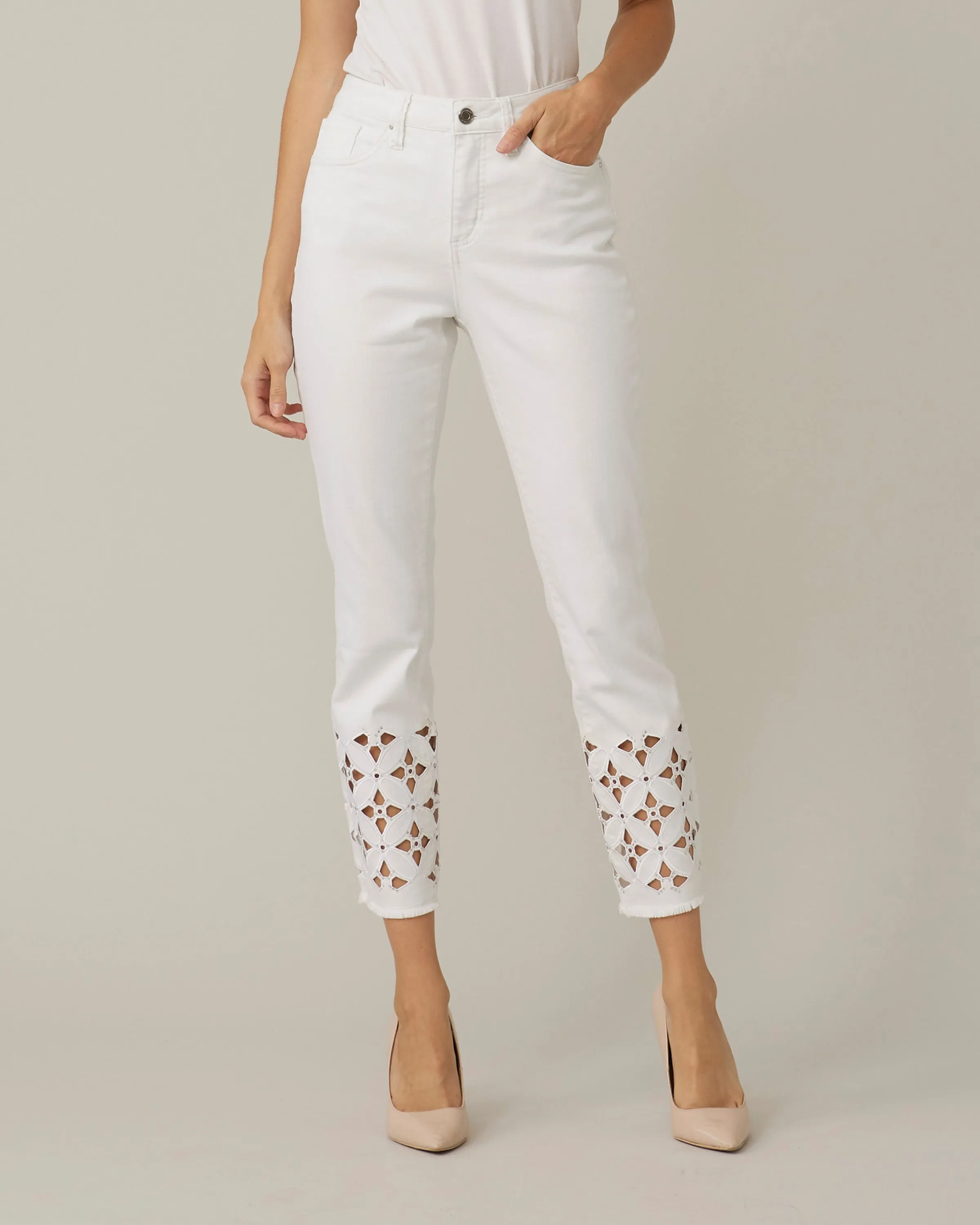capri cut-out jean (221945)