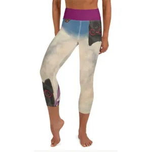 Capri Leggings "Can I Come In?"
