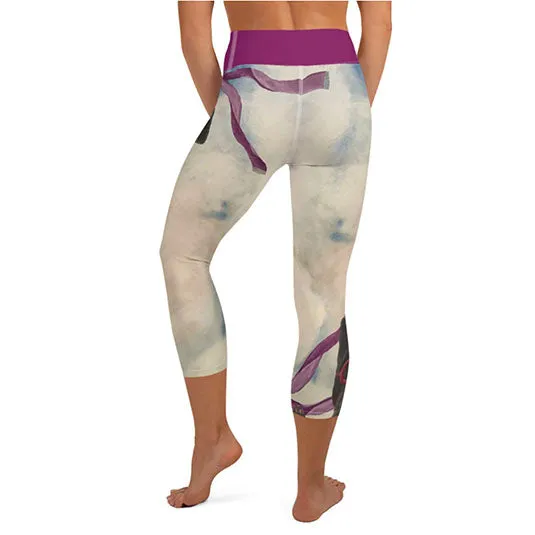 Capri Leggings "Can I Come In?"