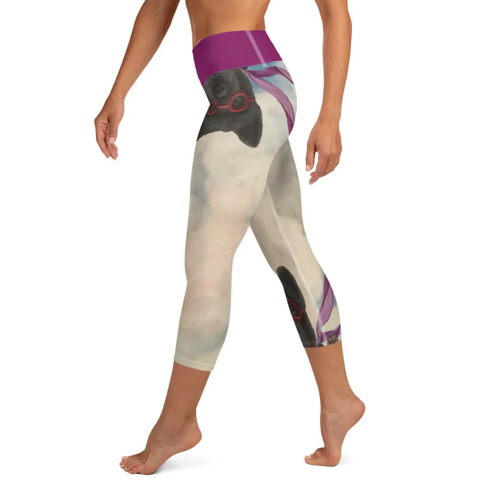 Capri Leggings "Can I Come In?"