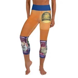 Capri Leggings "Salon Dogs"