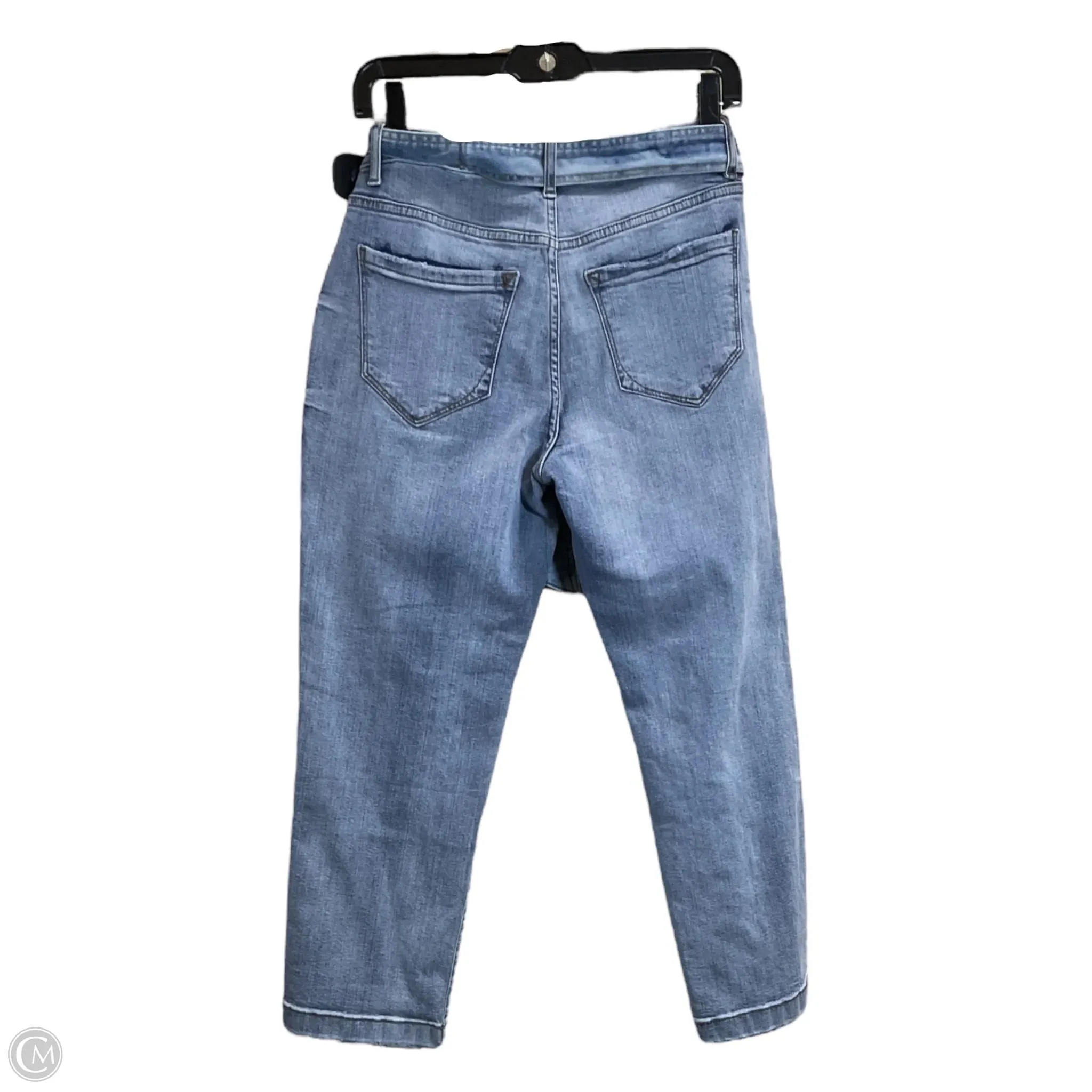 Capris By Kensie In Blue Denim, Size: 4