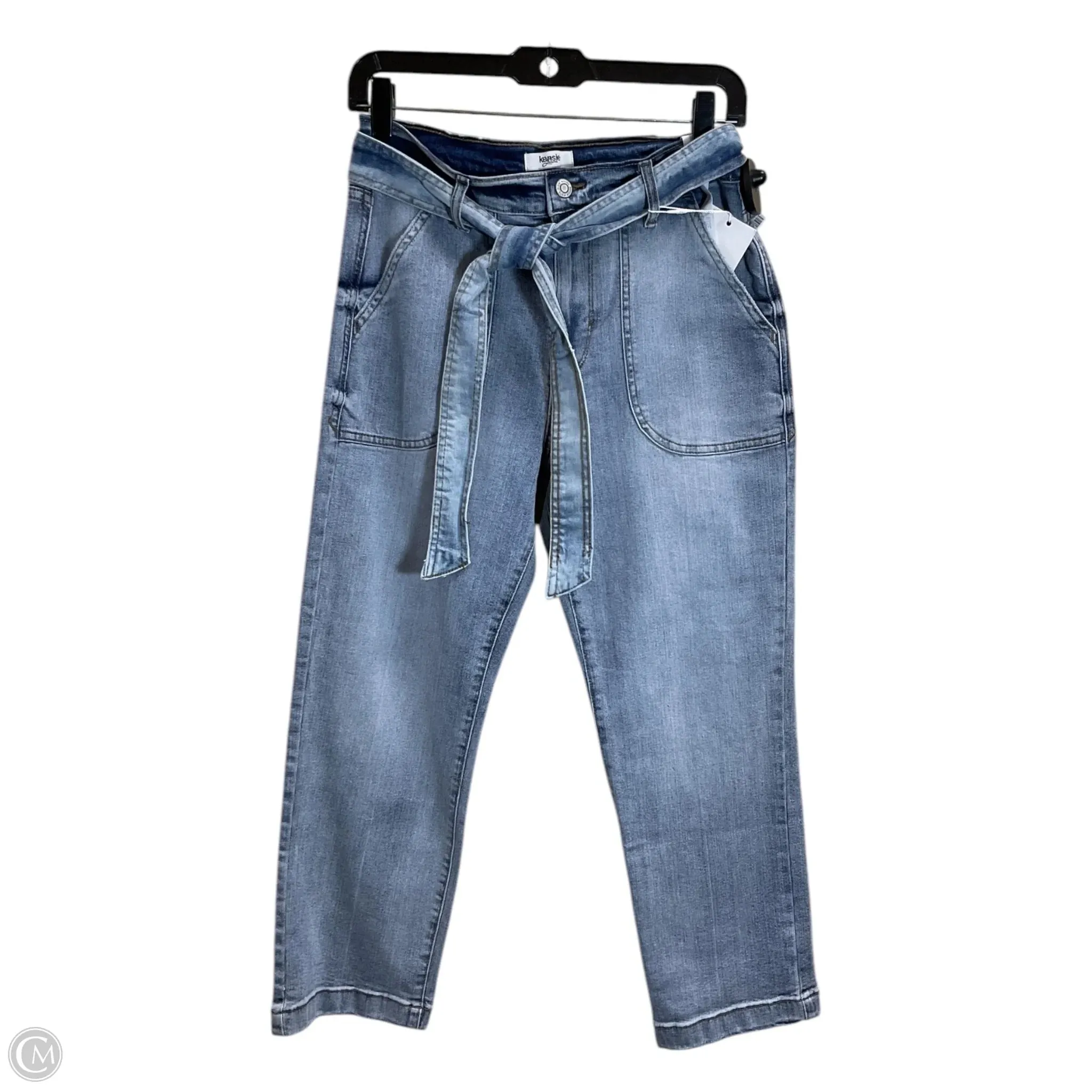Capris By Kensie In Blue Denim, Size: 4
