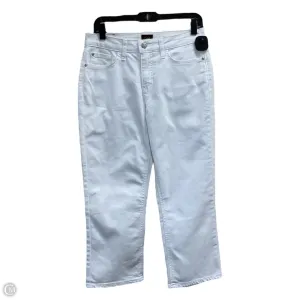Capris By Lee In White Denim, Size: 8