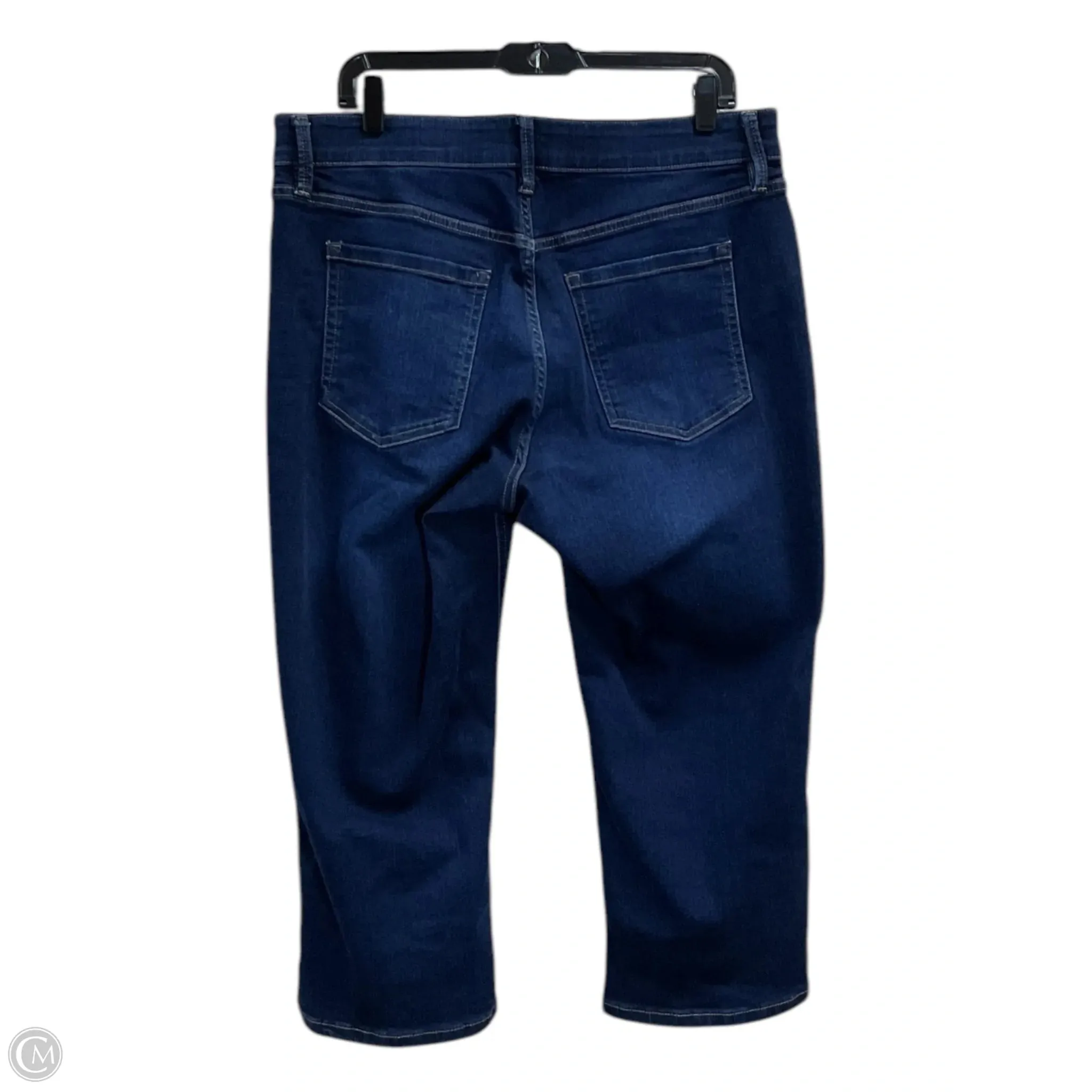 Capris By Liz Claiborne In Blue Denim, Size: 12