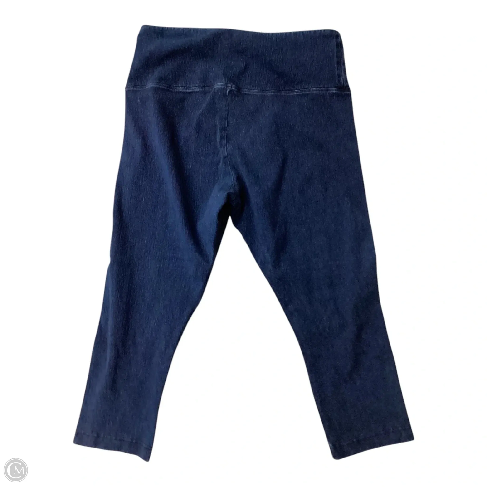 Capris By Lysse In Blue Denim, Size: L