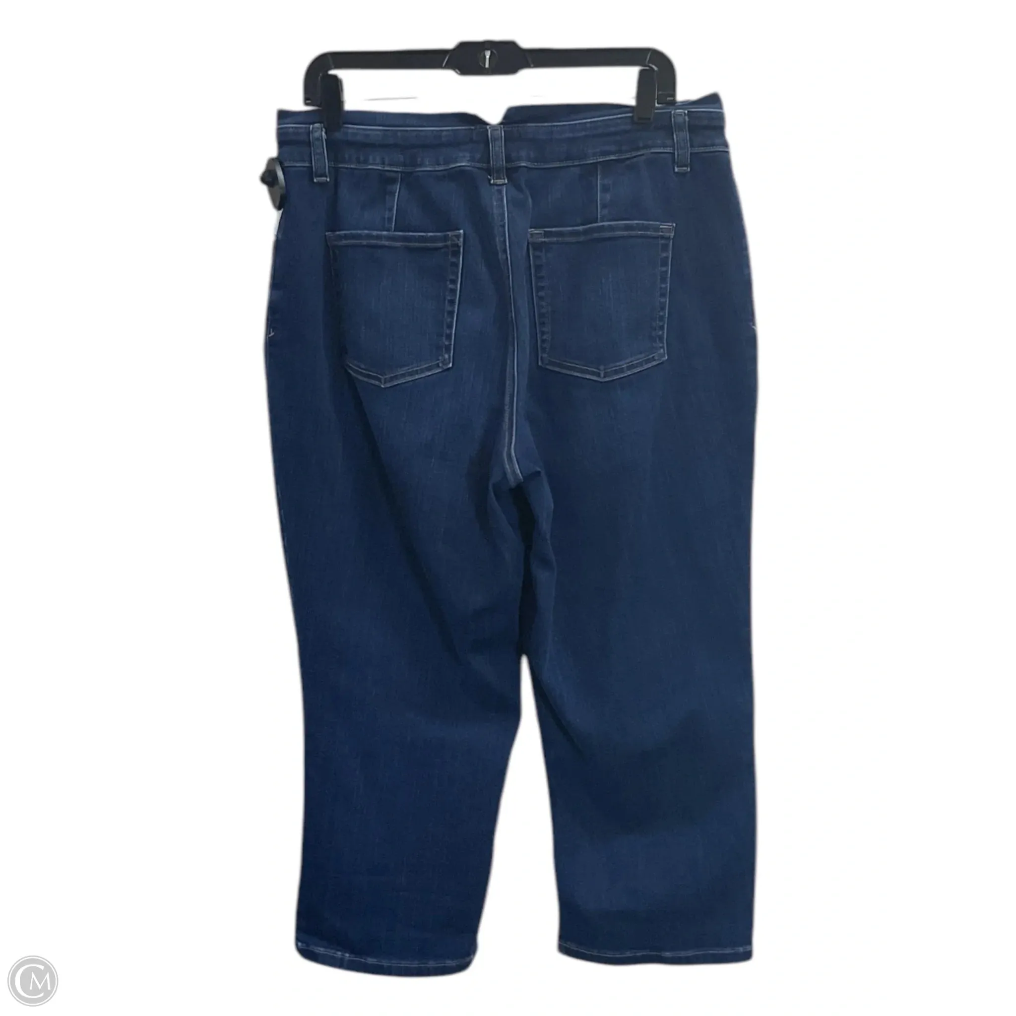 Capris By Maurices In Blue Denim, Size: 14