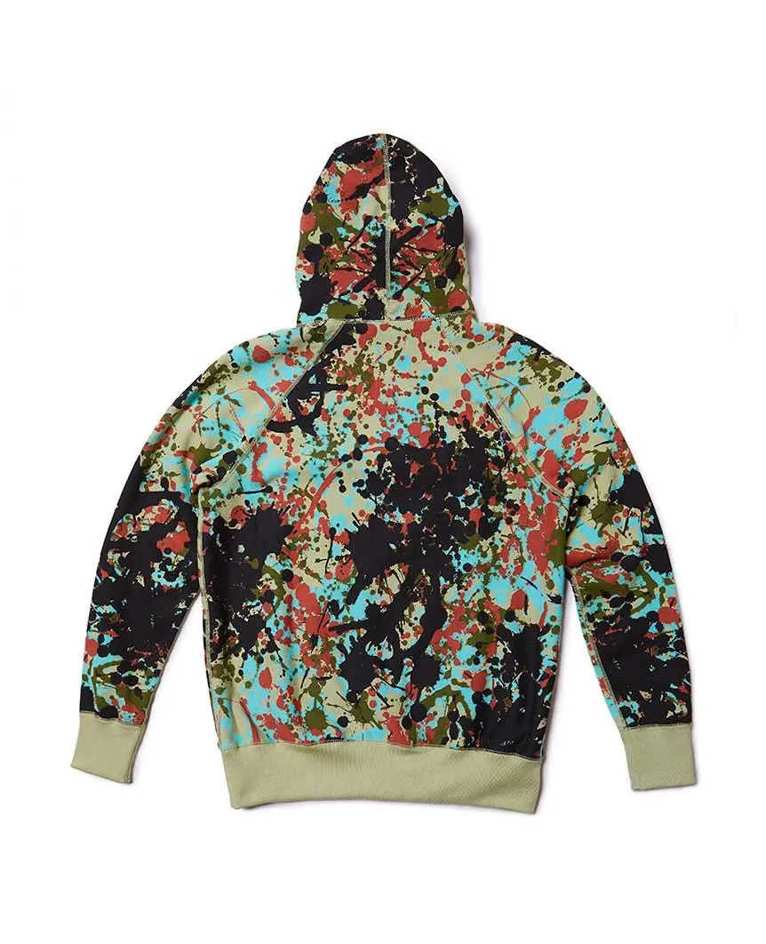 Cargo Hooded Speckle Peace Camo