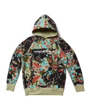 Cargo Hooded Speckle Peace Camo