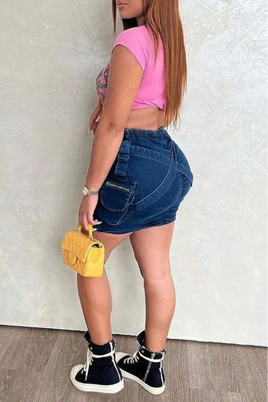 Cargo Mini Skirt (C55)