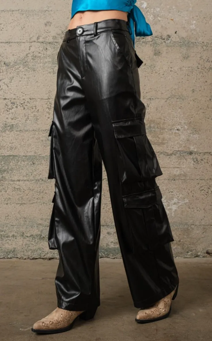Cargo Wide Leg Pants