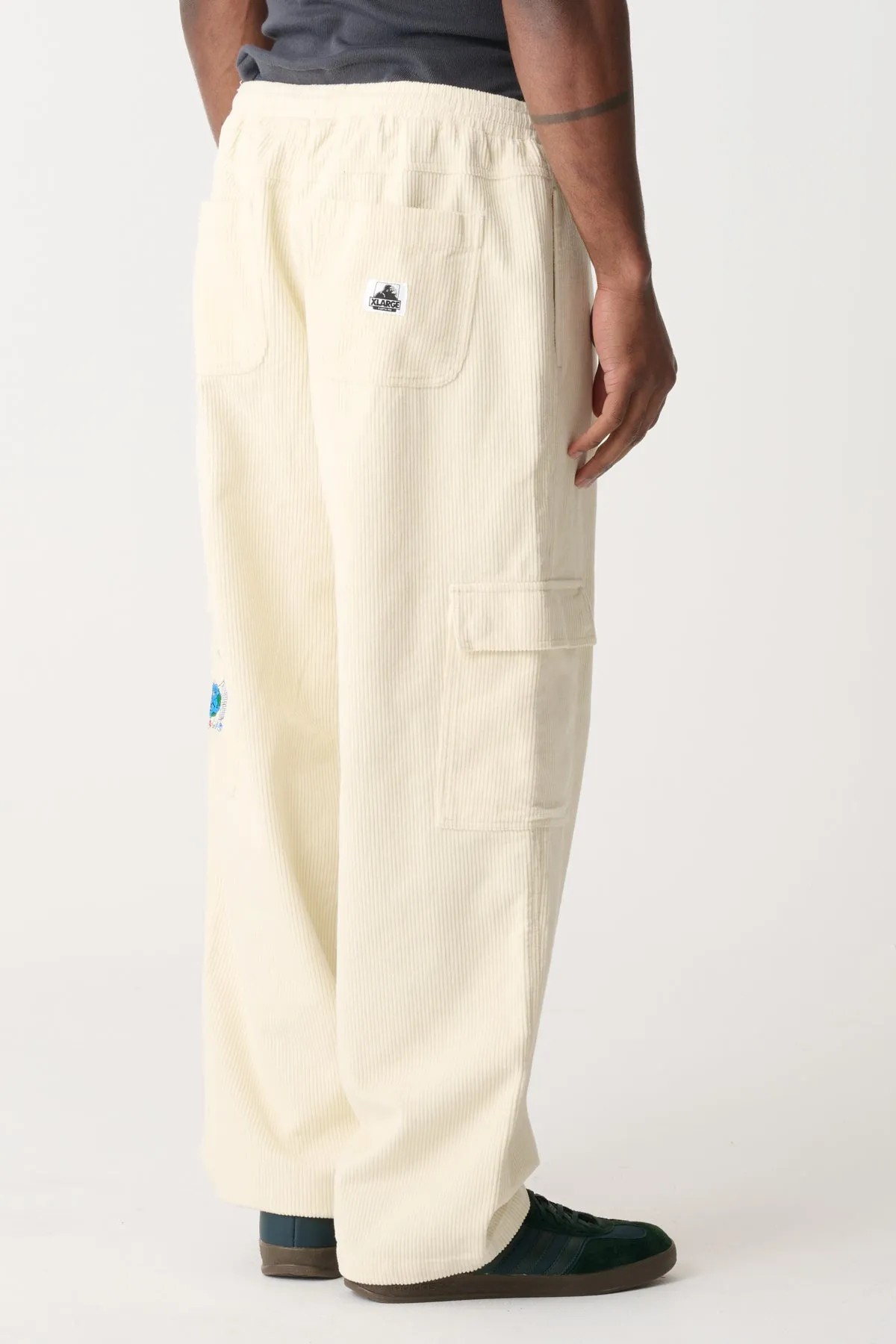 CARGO WIDE WALE 91 PANT - PIGMENT OFF WHITE