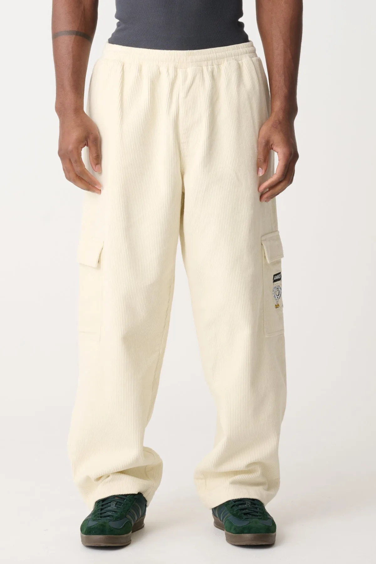 CARGO WIDE WALE 91 PANT - PIGMENT OFF WHITE