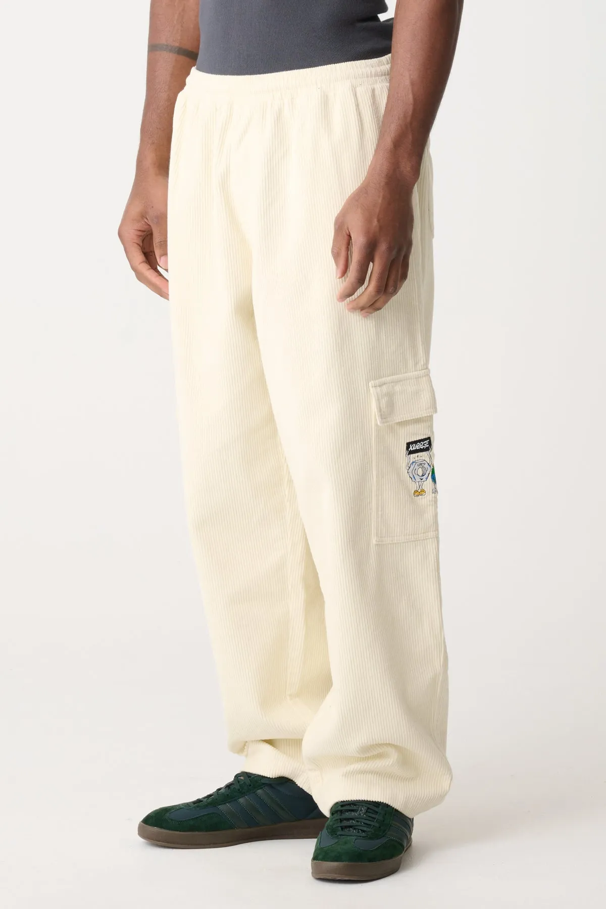 CARGO WIDE WALE 91 PANT - PIGMENT OFF WHITE