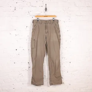 Carhatt Original Fit Cargo Pant Trousers - Green - M
