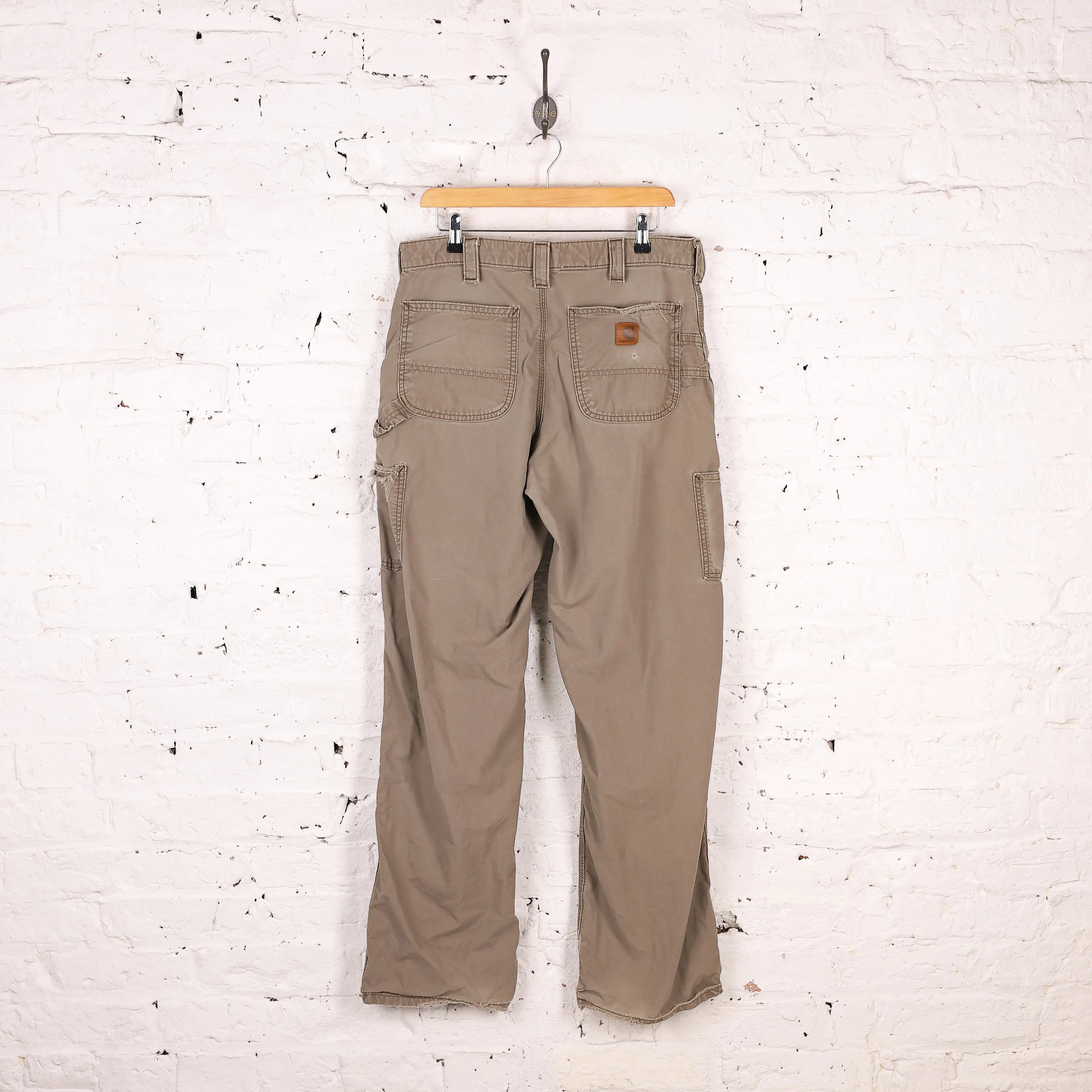 Carhatt Original Fit Cargo Pant Trousers - Green - M