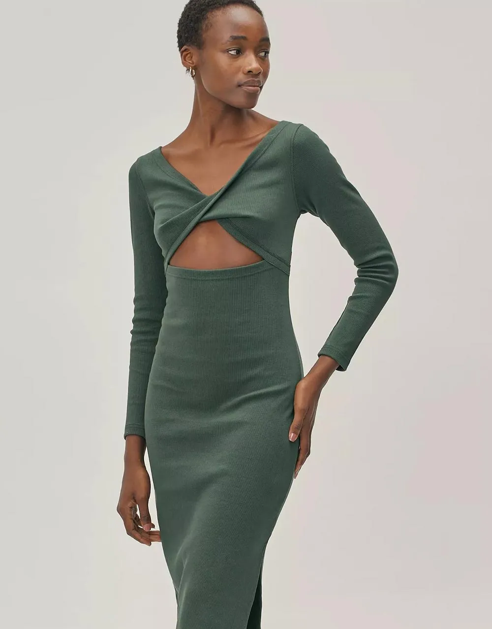 Carved Maxi Dress