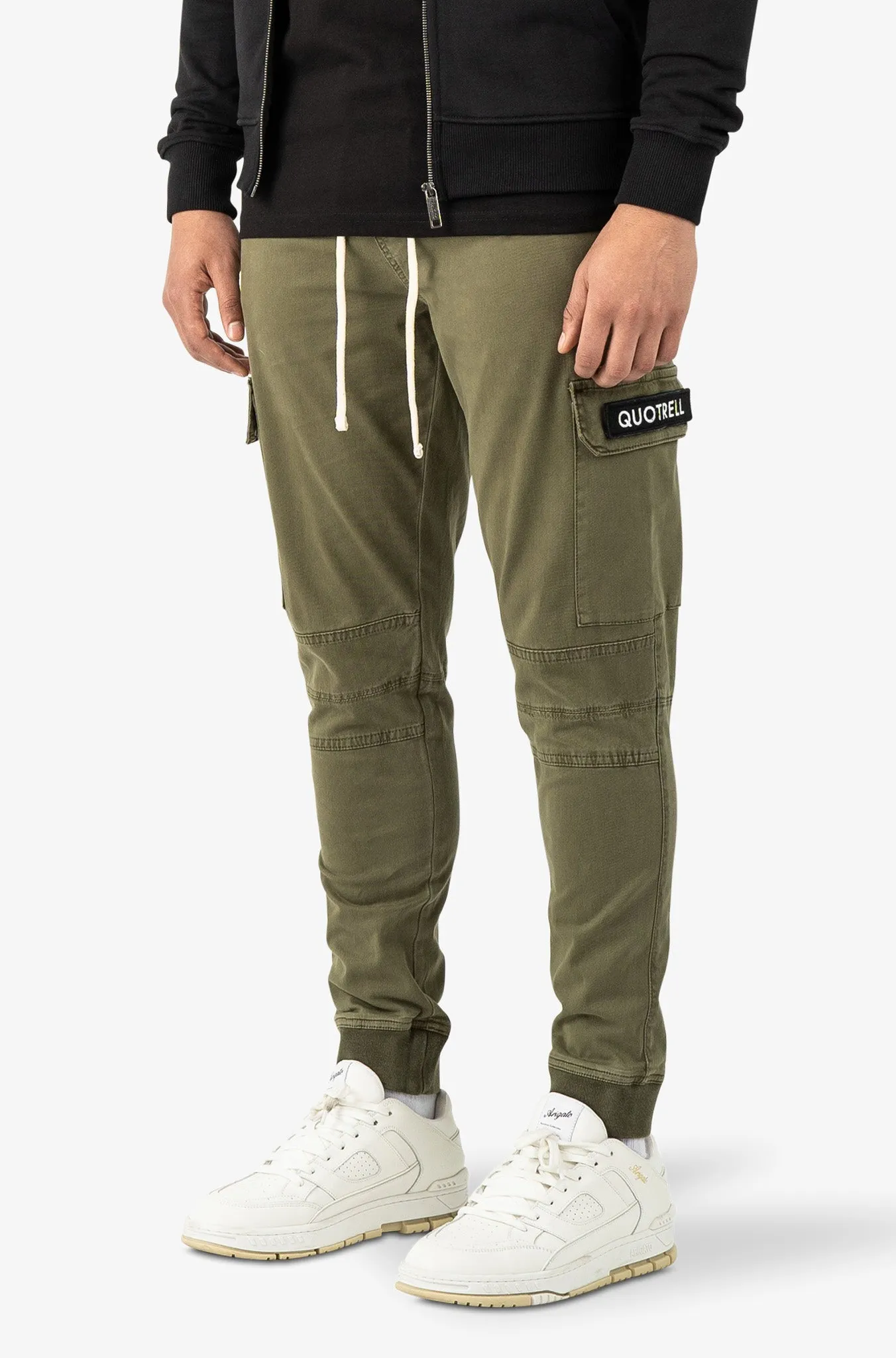 CASABLANCA CARGO PANTS | ARMY GREEN