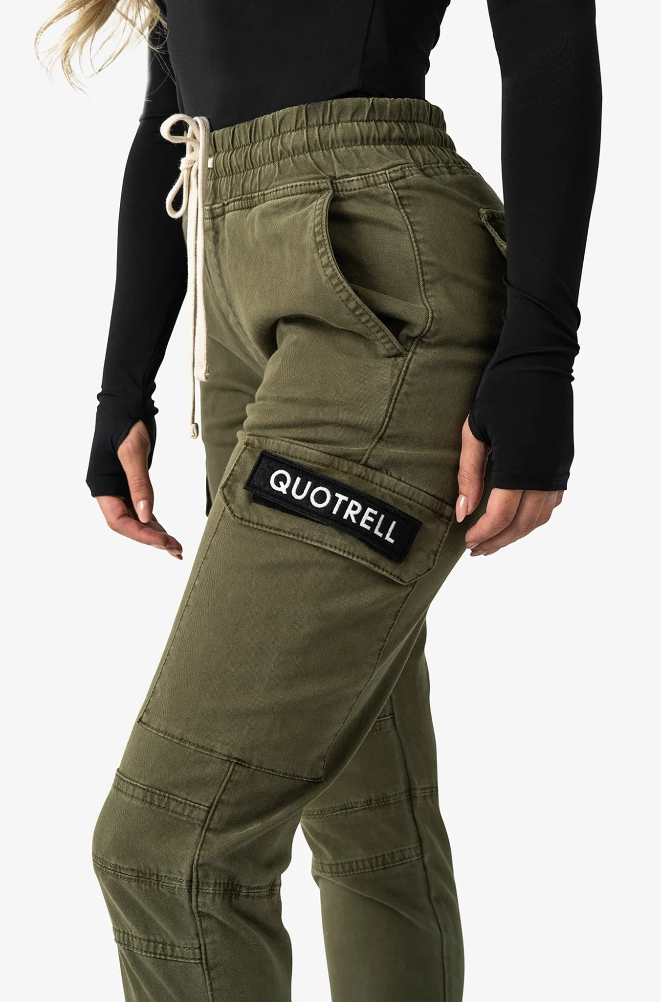 CASABLANCA CARGO PANTS | ARMY GREEN