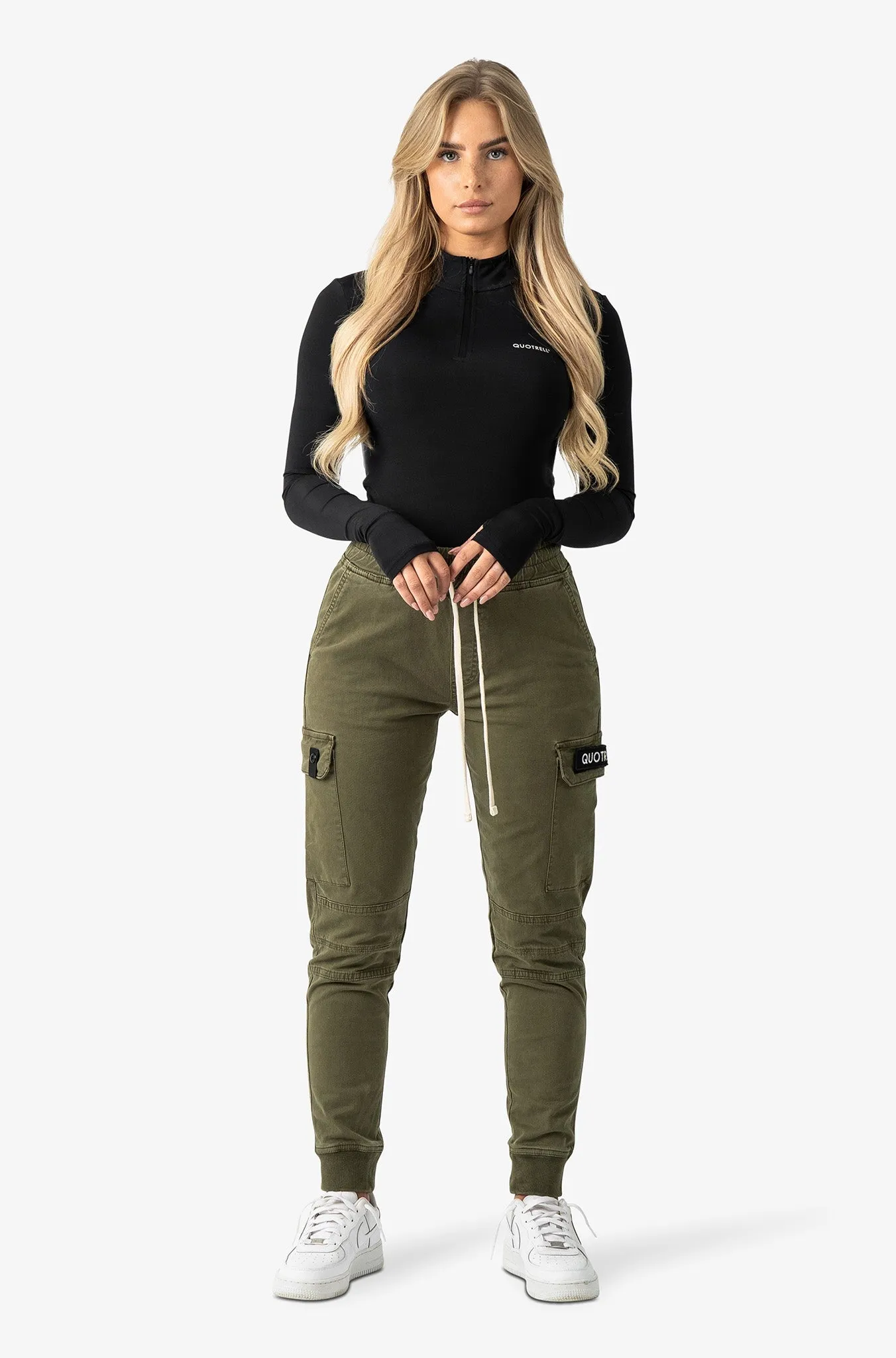 CASABLANCA CARGO PANTS | ARMY GREEN