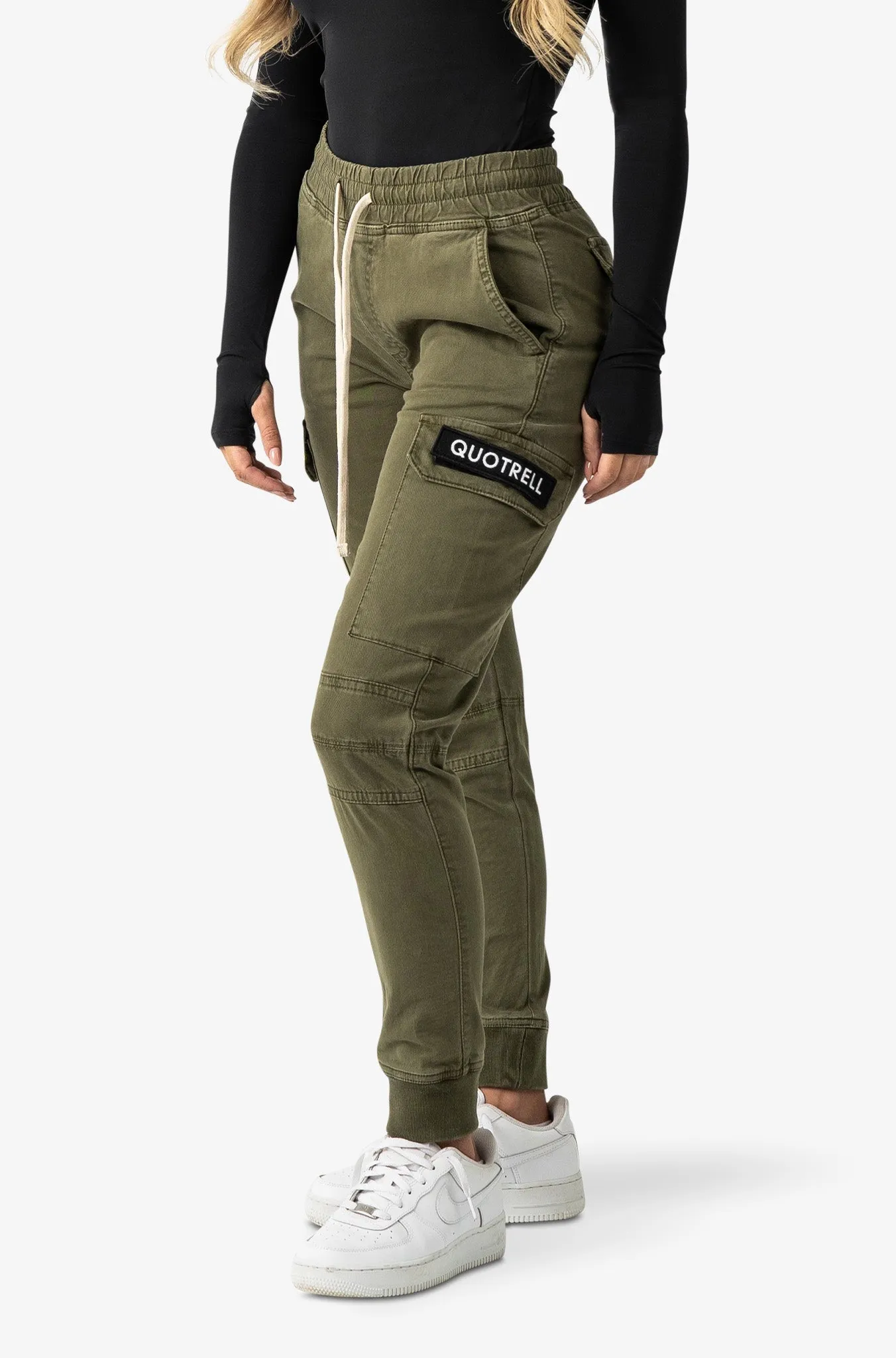 CASABLANCA CARGO PANTS | ARMY GREEN