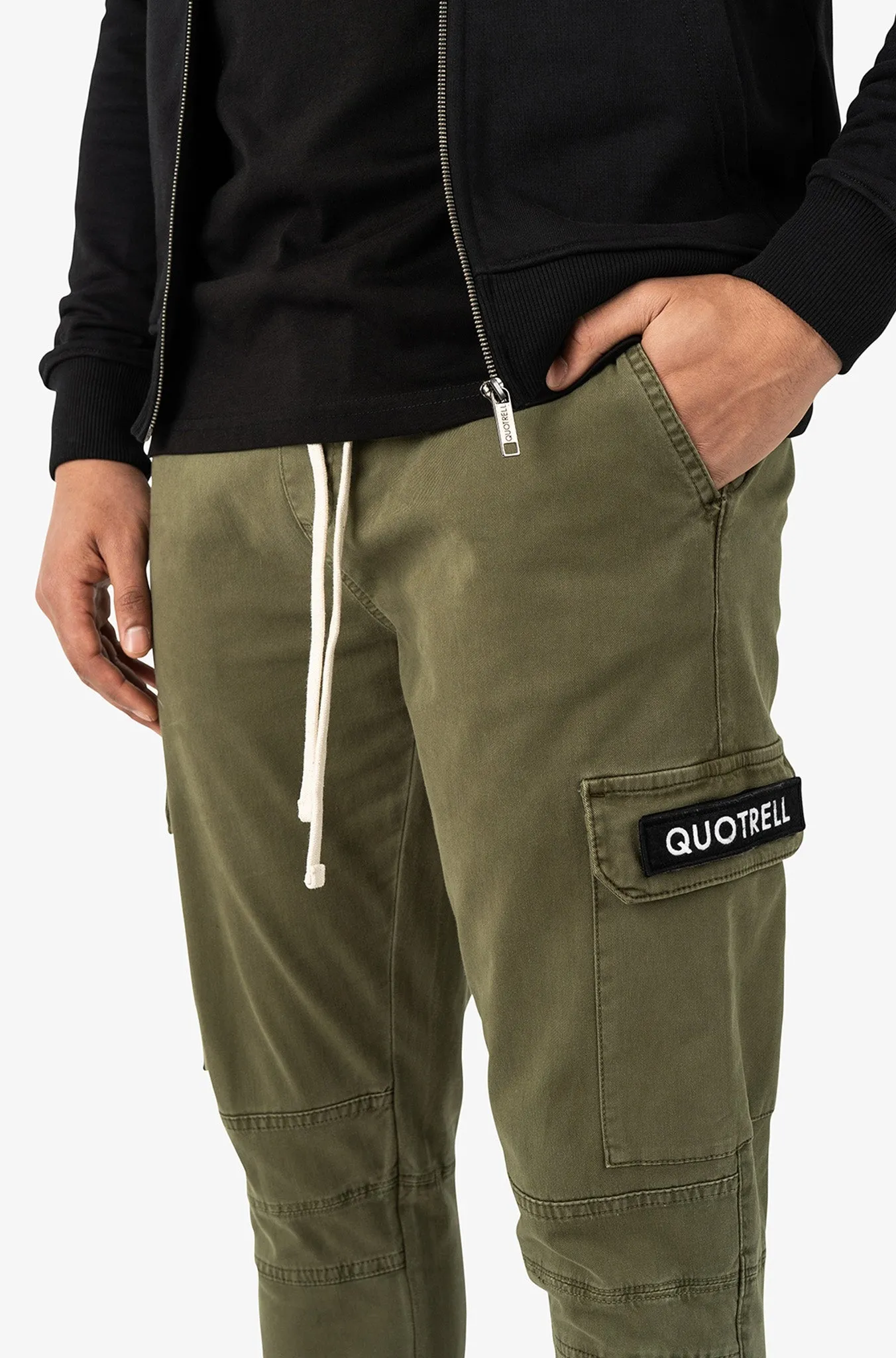 CASABLANCA CARGO PANTS | ARMY GREEN