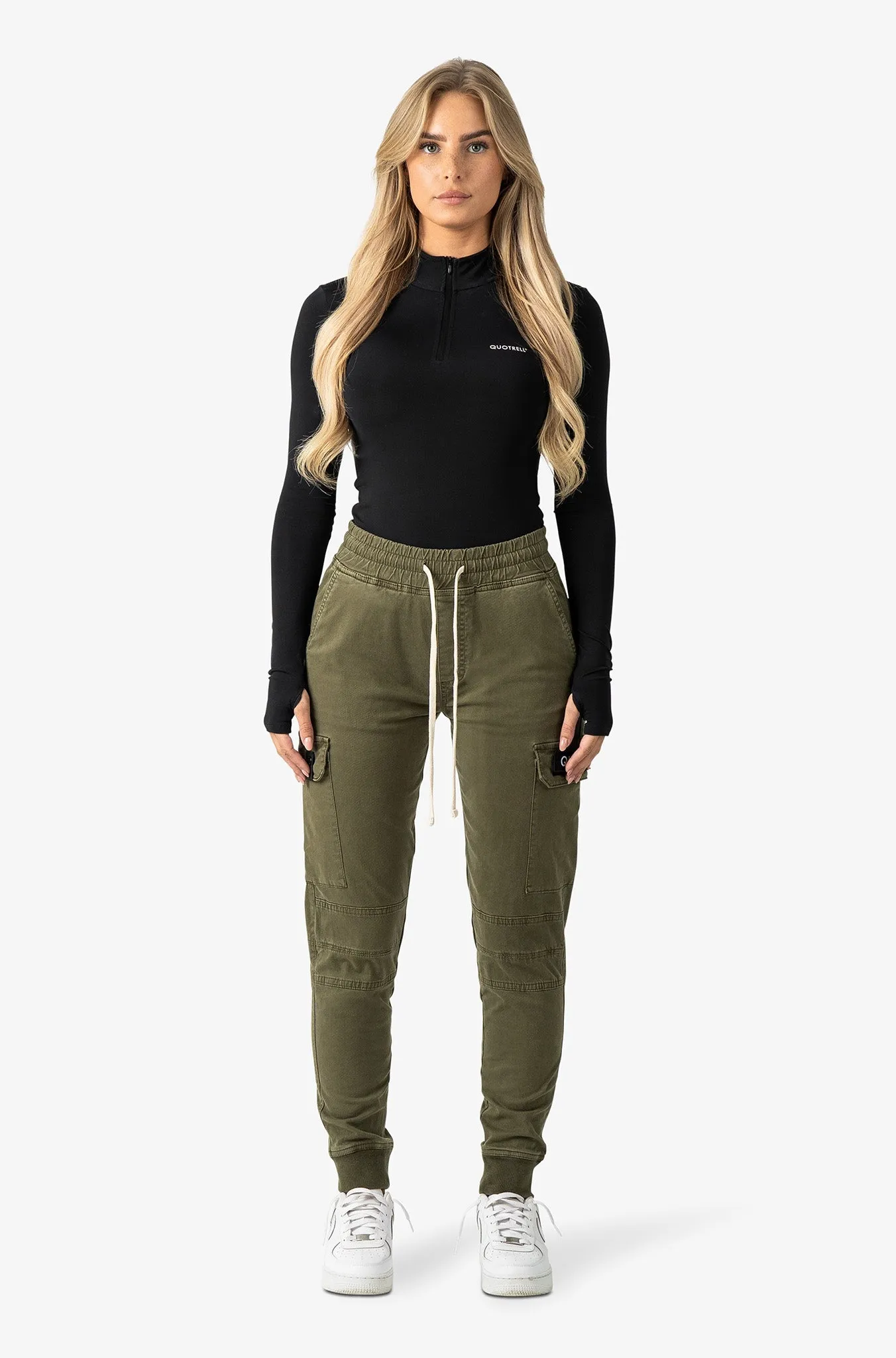 CASABLANCA CARGO PANTS | ARMY GREEN