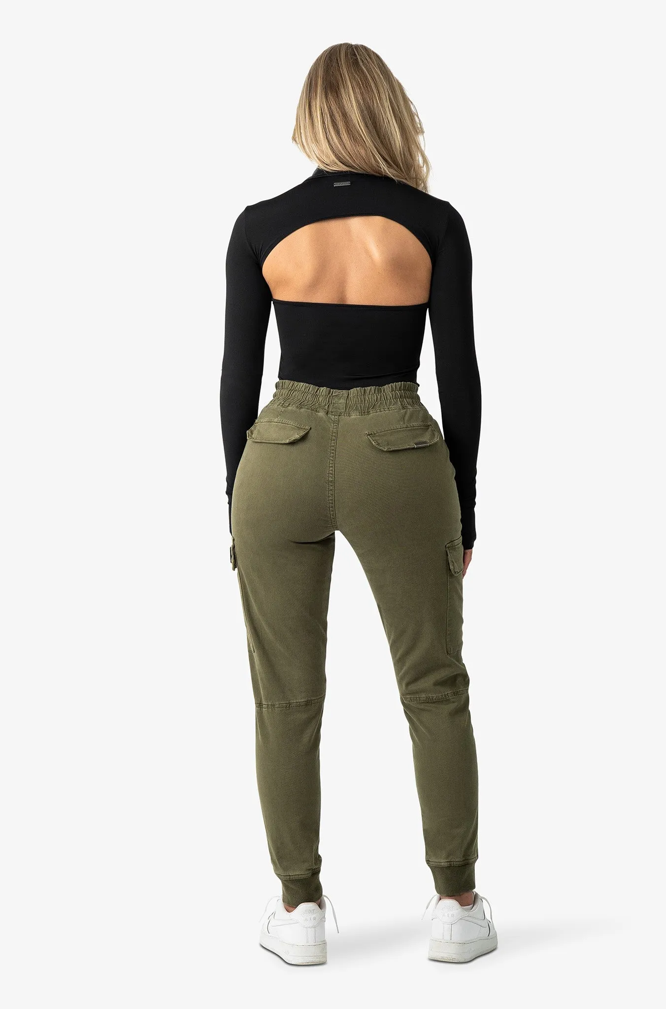 CASABLANCA CARGO PANTS | ARMY GREEN