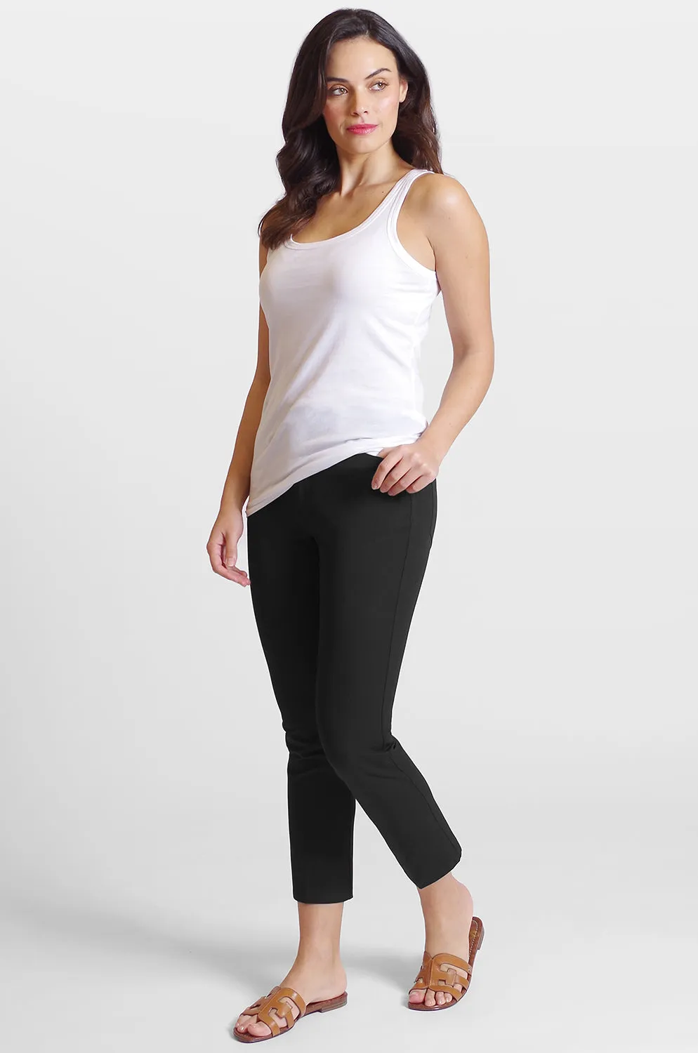 Casey Crop Jean - Blossom Twill - Fashion Colors: FINAL SALE