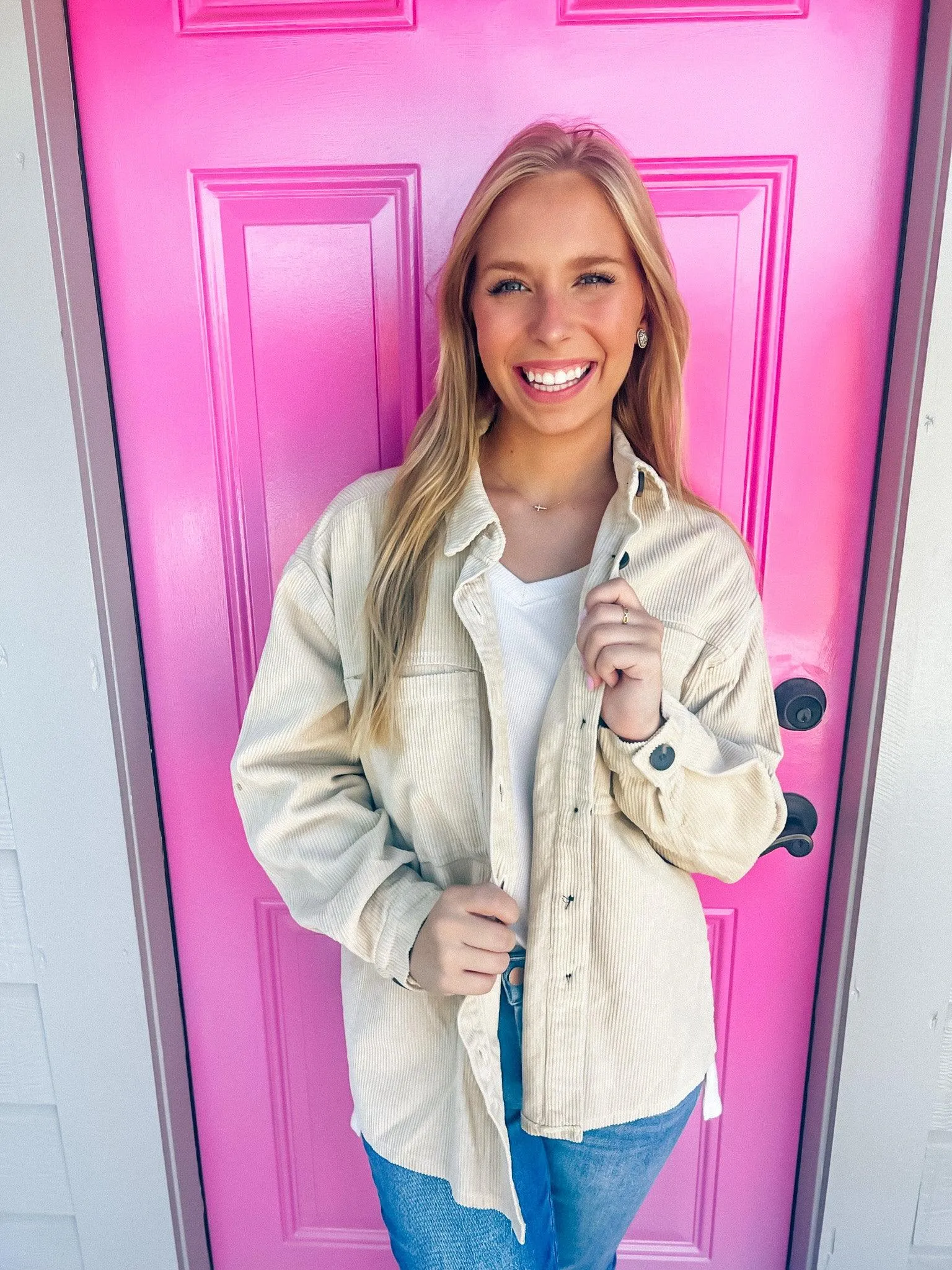 Cassie Button Down Shacket
