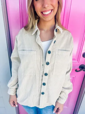 Cassie Button Down Shacket