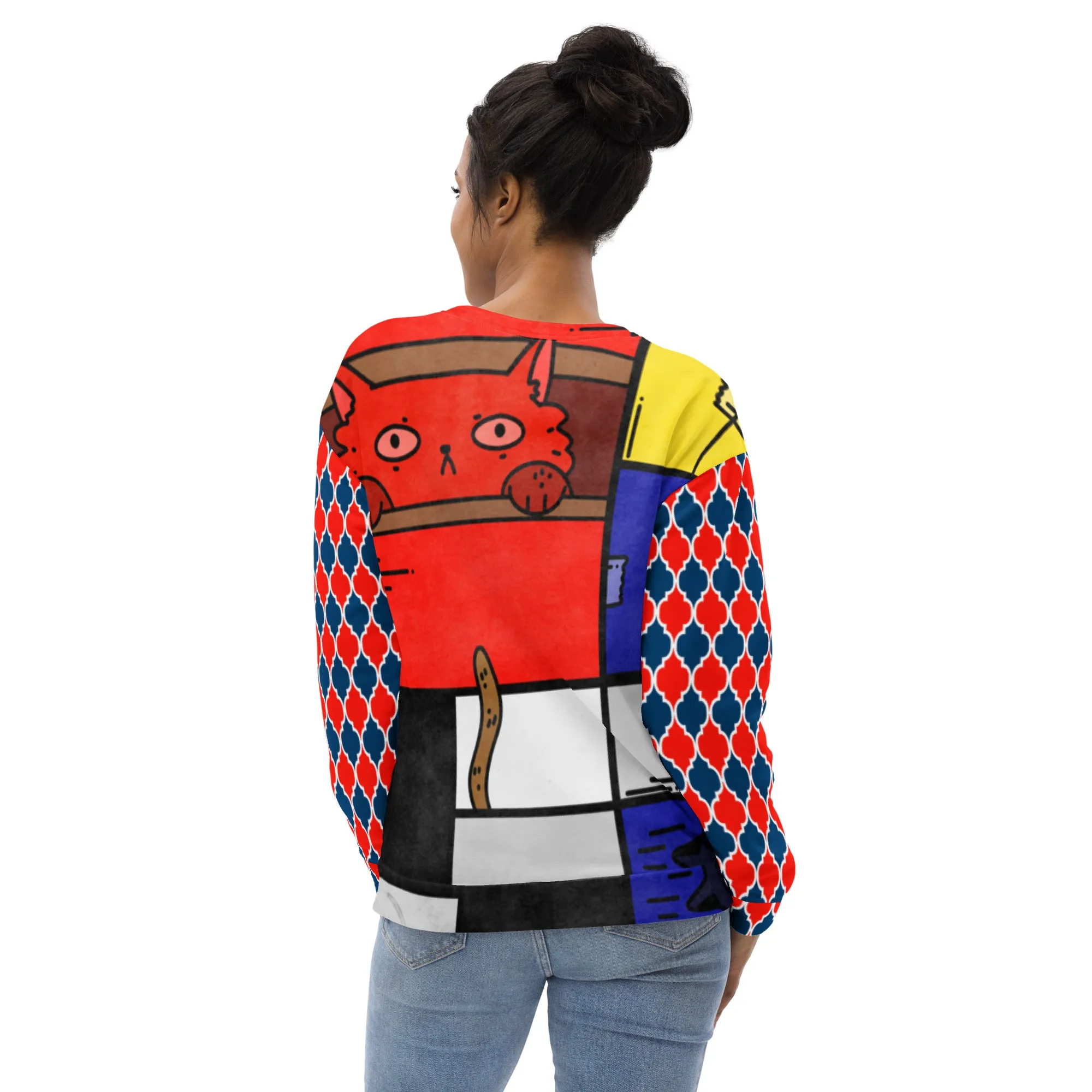 Cat in a Box Sweatshirt