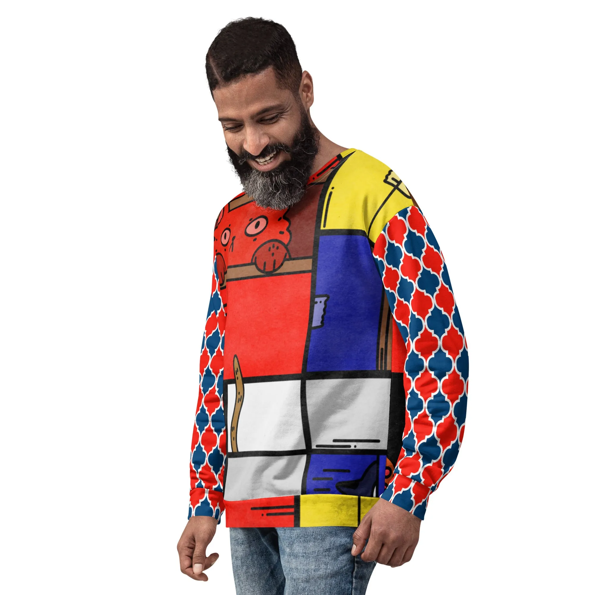 Cat in a Box Sweatshirt