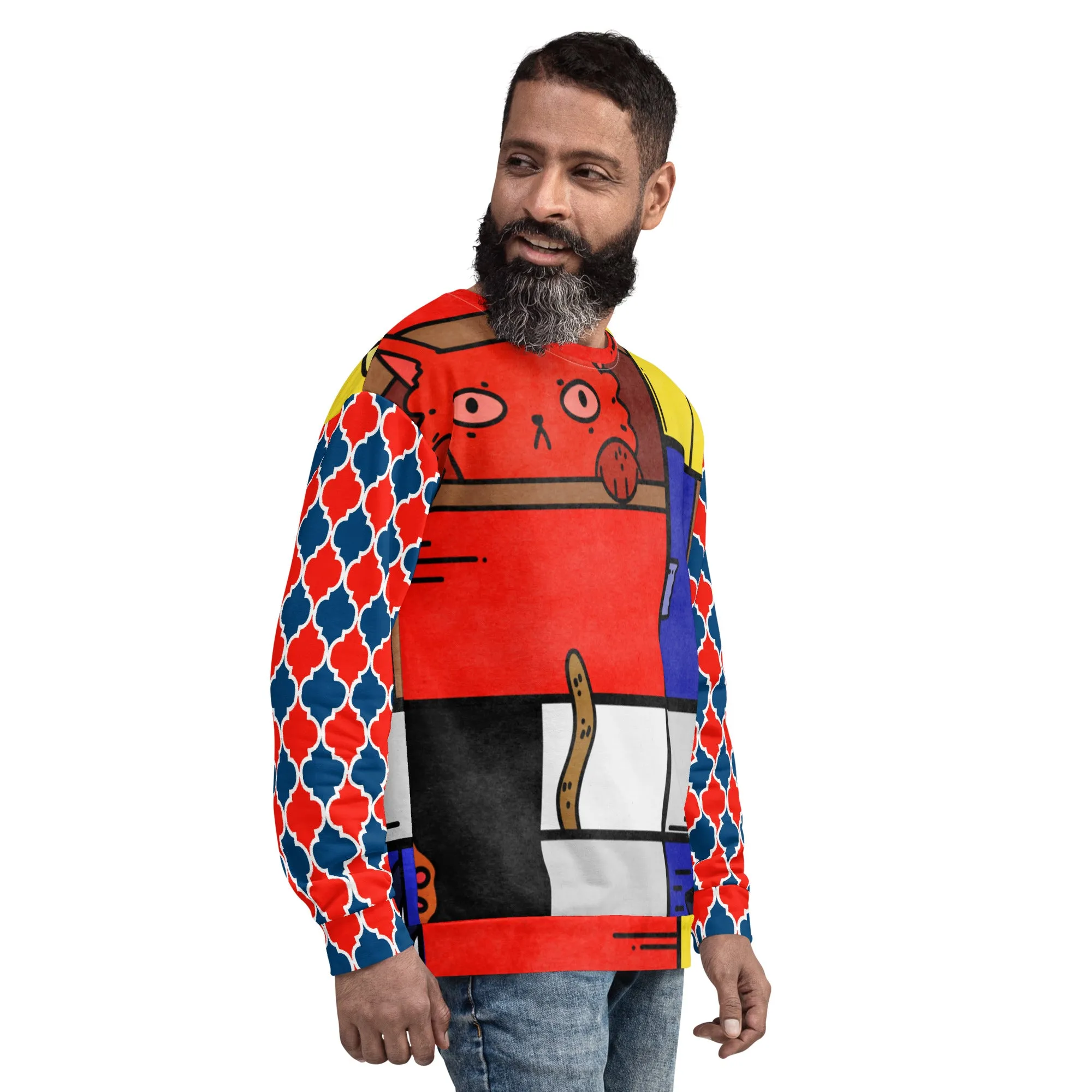 Cat in a Box Sweatshirt