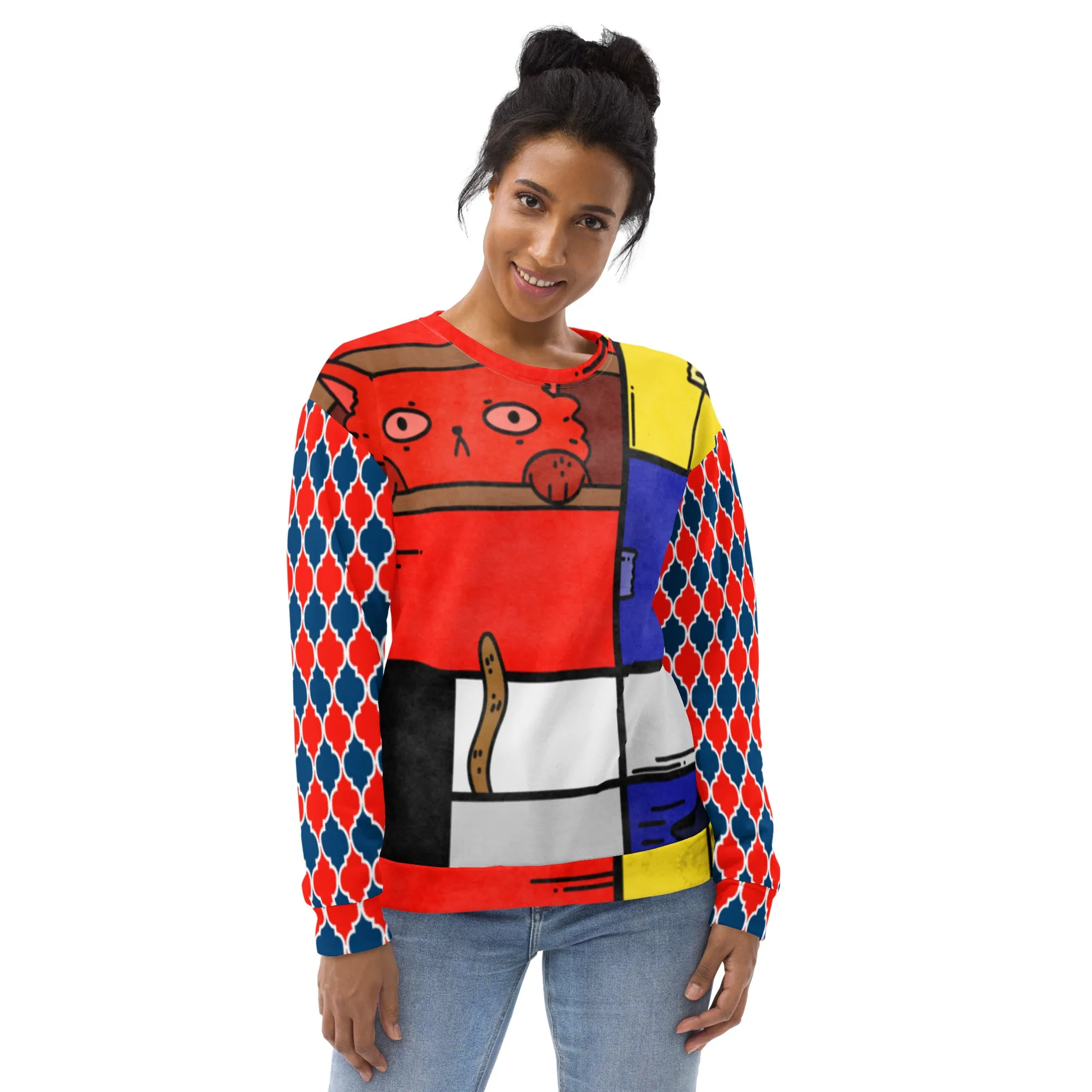 Cat in a Box Sweatshirt
