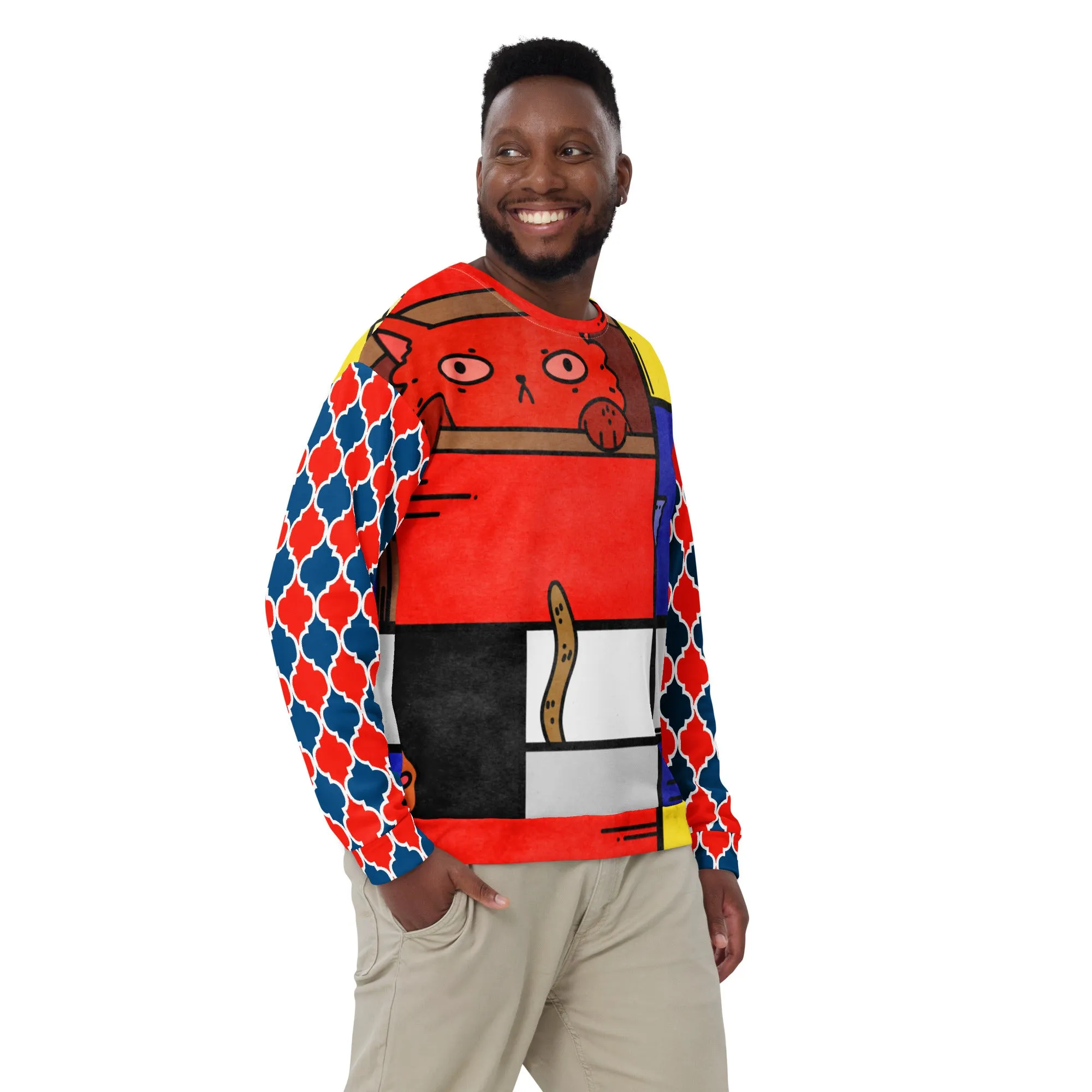 Cat in a Box Sweatshirt