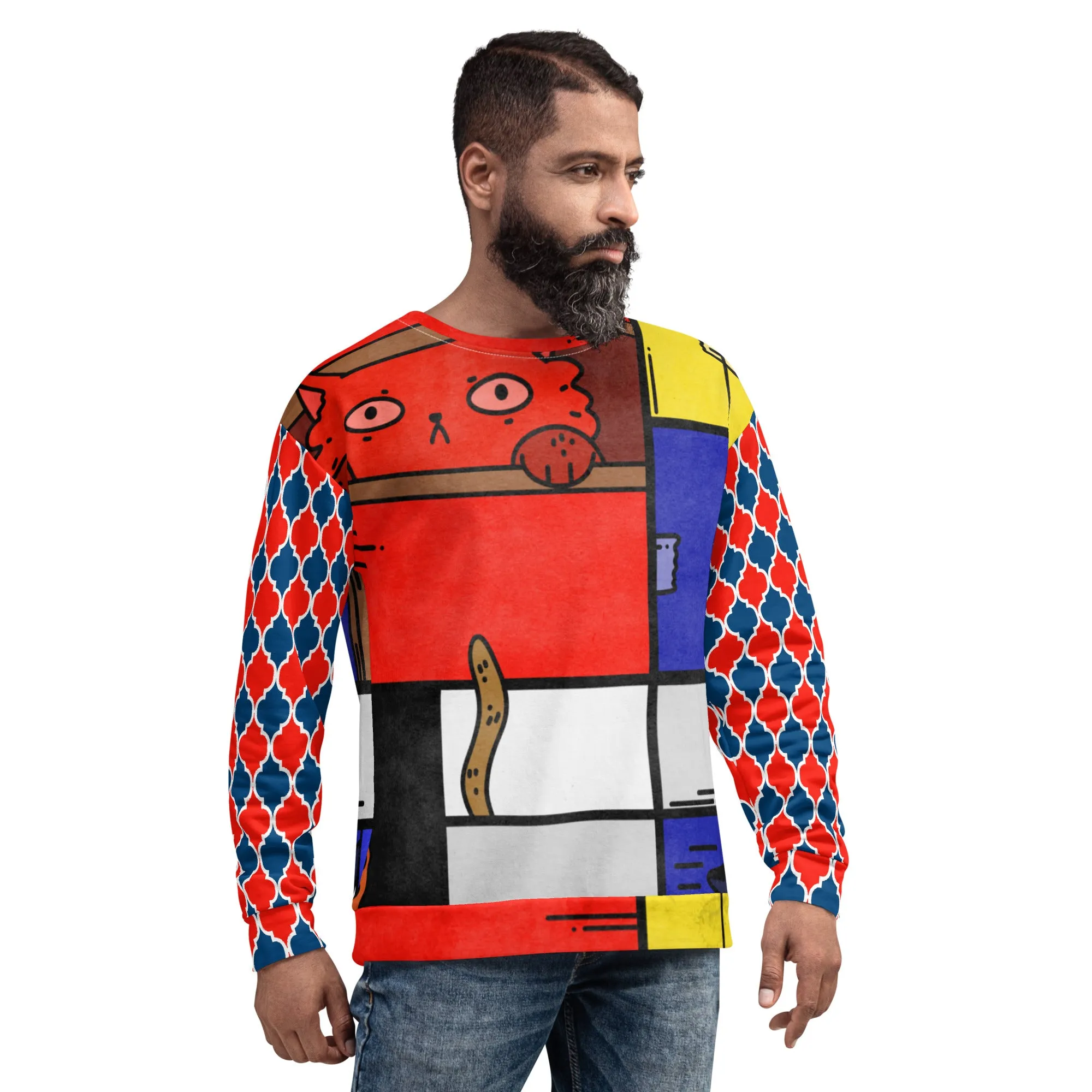Cat in a Box Sweatshirt