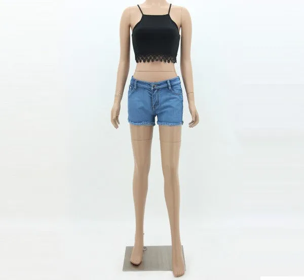 Celebrity Women Unpaded Bra Tank Tops Bustier Vest Crop Top Blouse