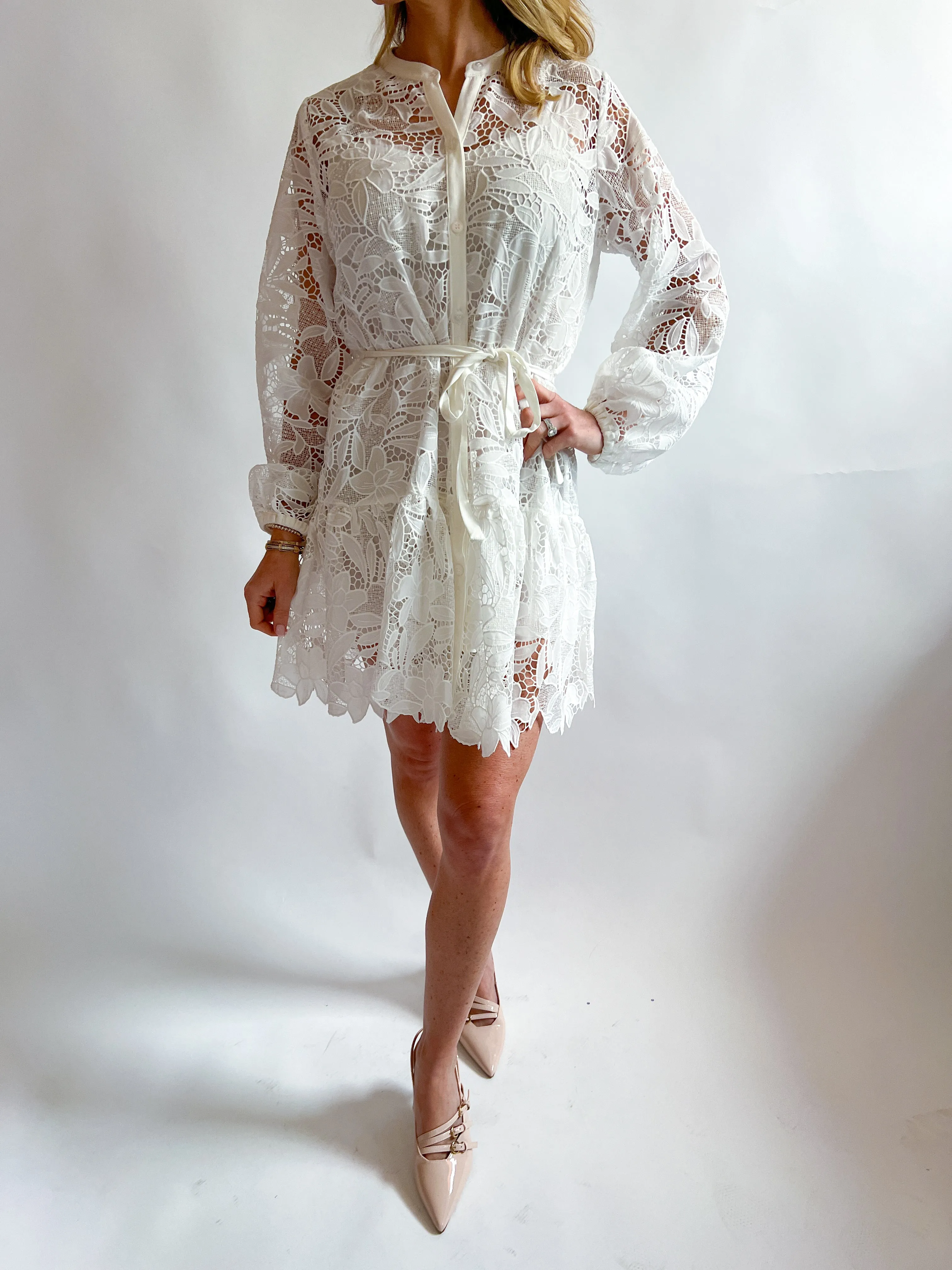 Celie Lace Mini Dress